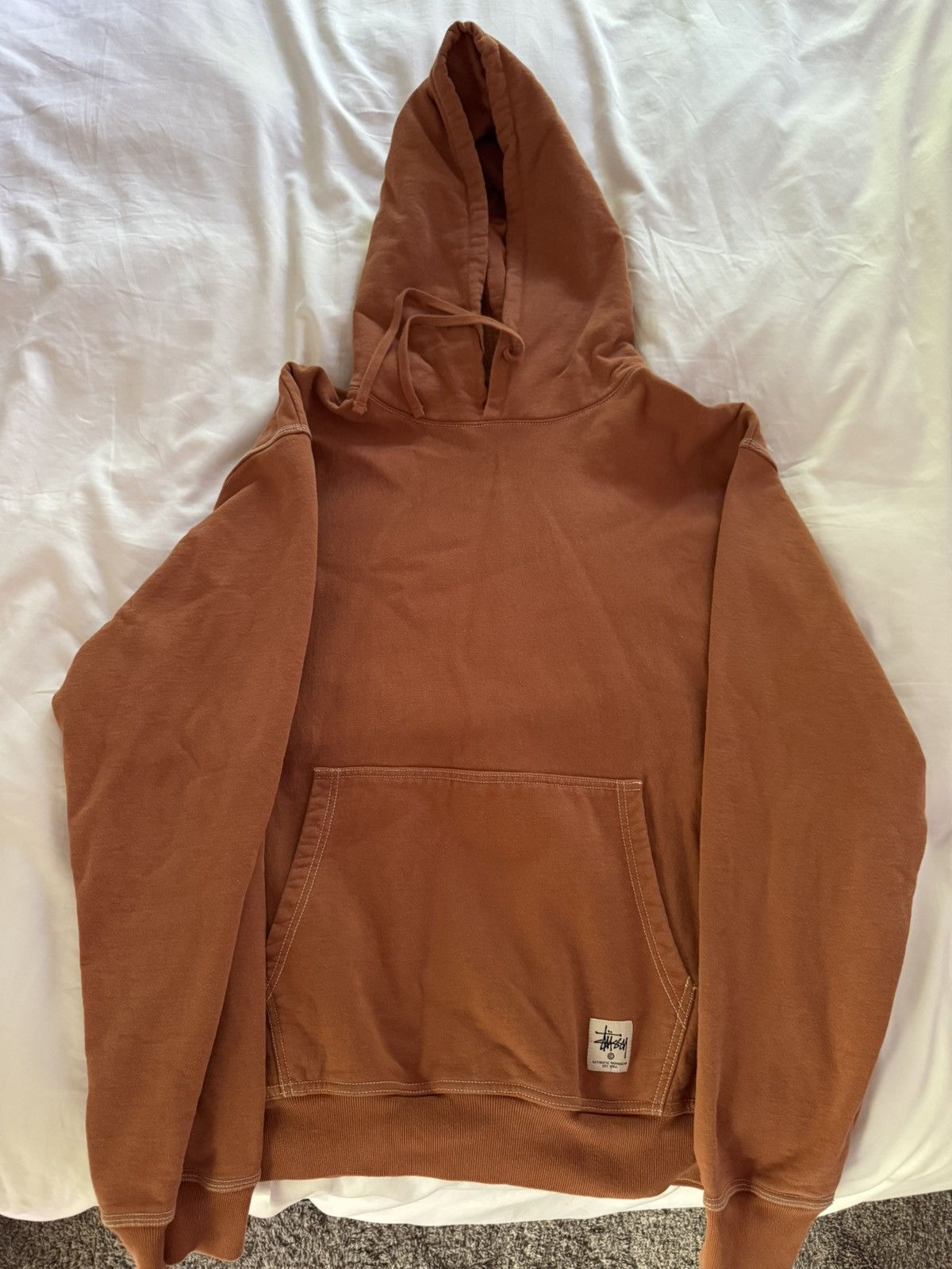 Stussy Stussy Contrast Stitching Hoodie Size US XL / EU 56 / 4 - 3 Thumbnail