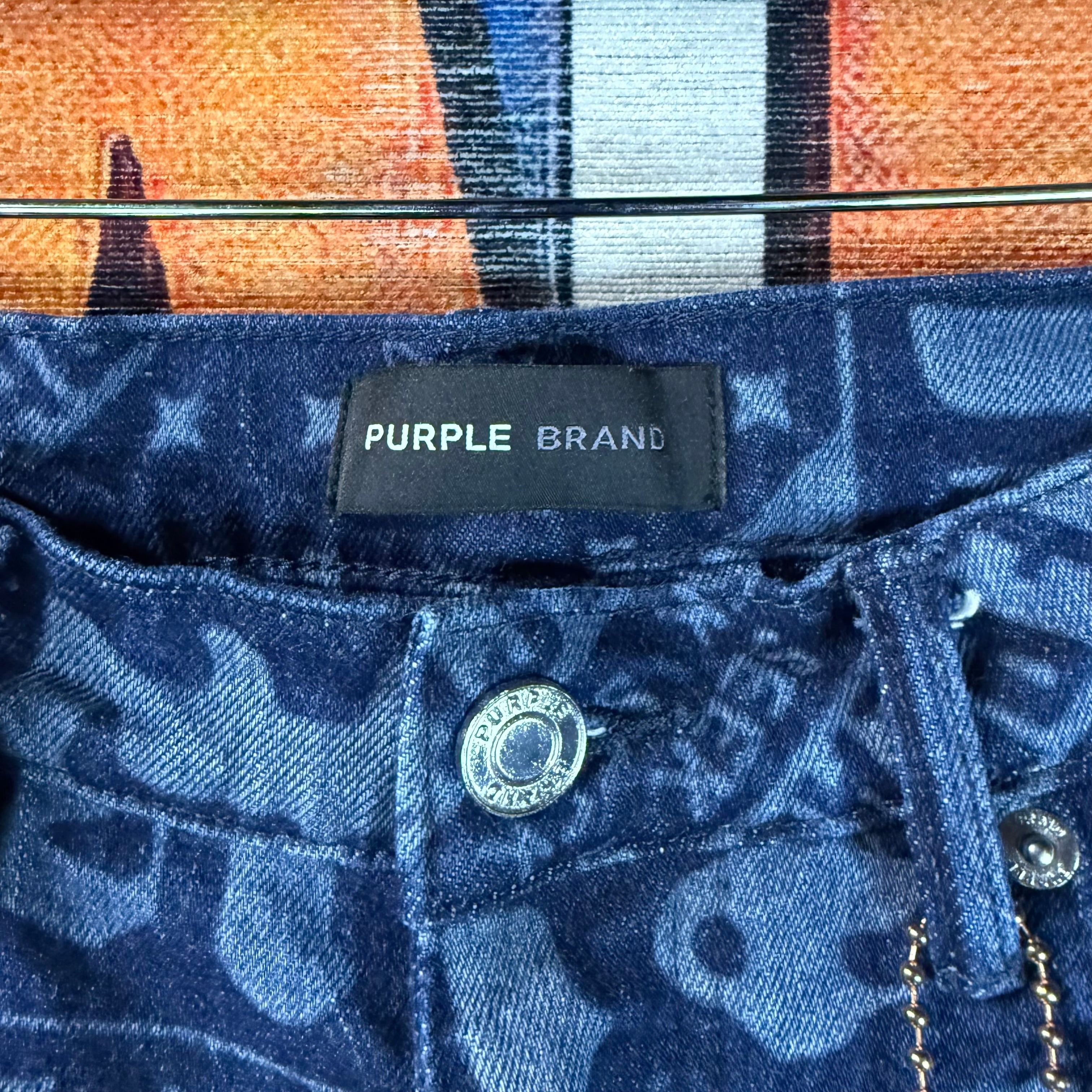 Purple Brand Purple Brand Laser Flag Skinny Jeans Size 32 Size US 32 / EU 48 - 5 Thumbnail