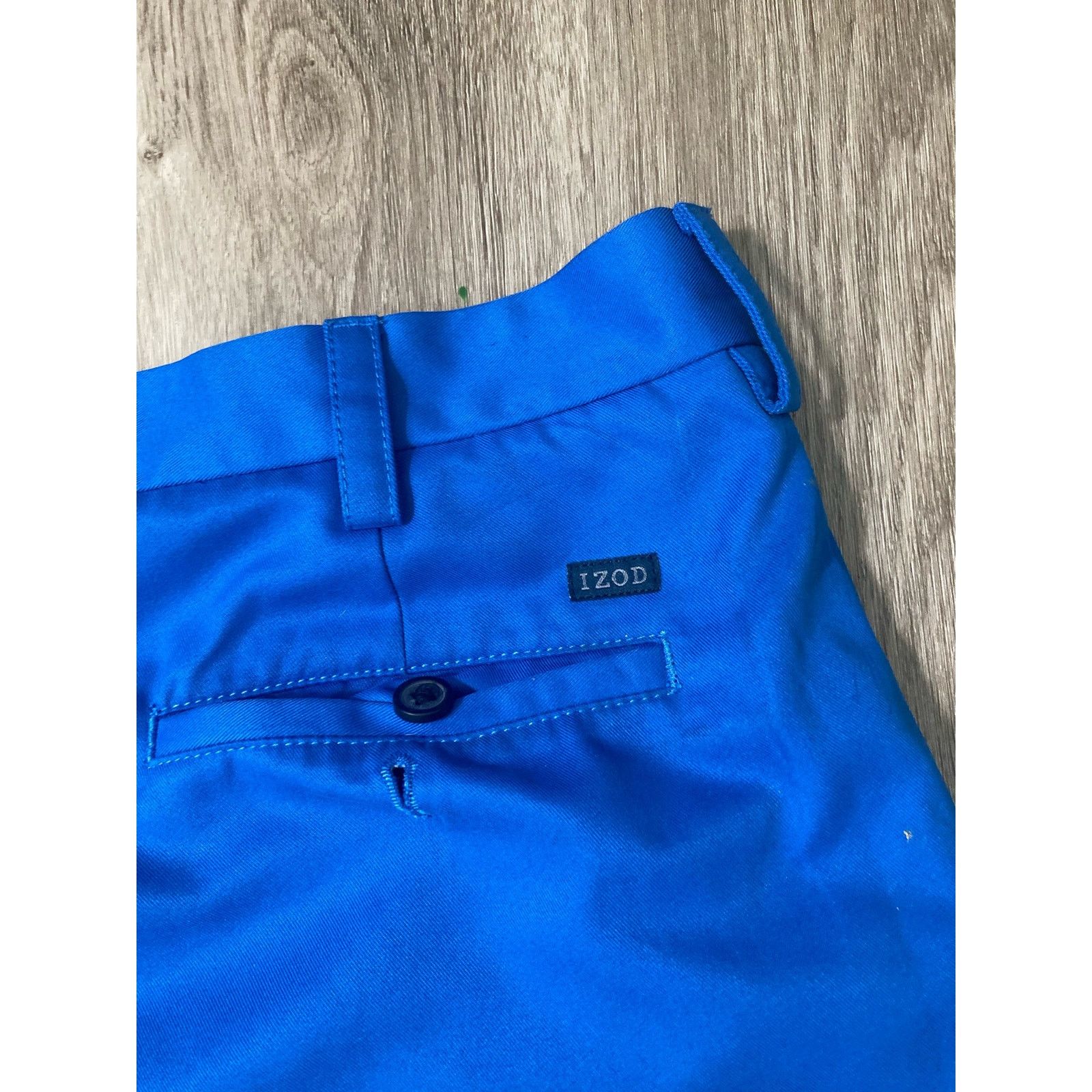 Izod Izod Golf Shorts Blue Men's 30 Flat-Front Casual Sportswear Size US 32 / EU 48 - 10 Thumbnail