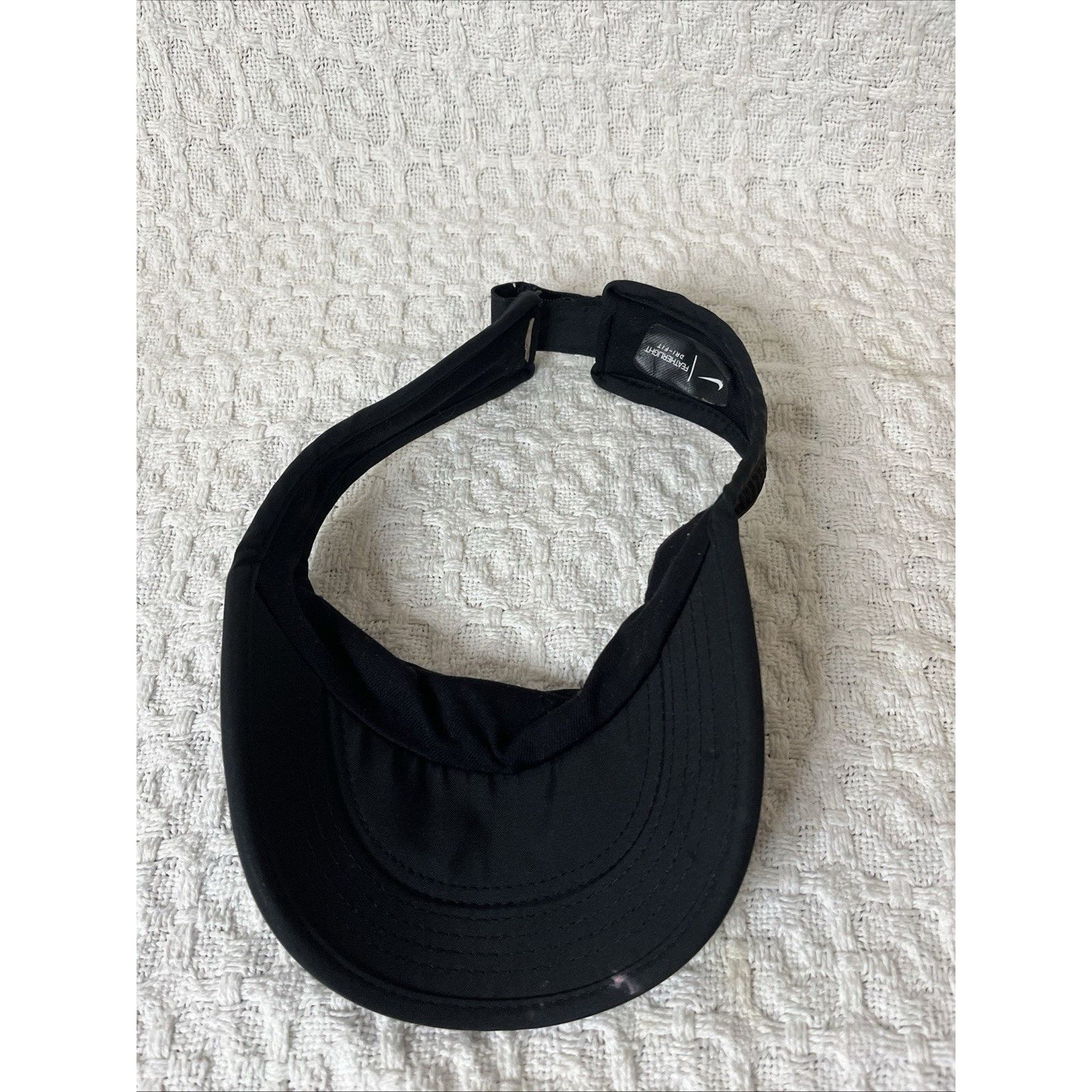 Nike Nike AW84 Dri Fit Golf Visor Black Reflective Swoosh Size ONE SIZE - 5 Thumbnail