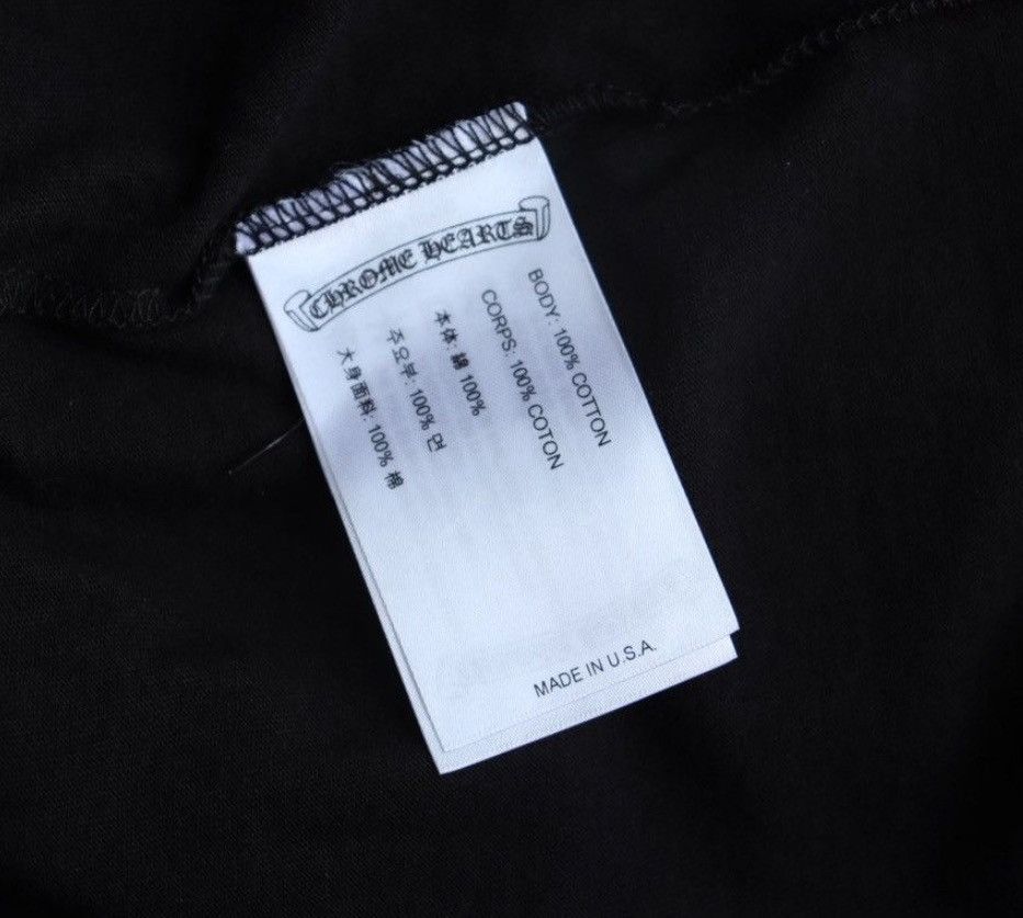 Chrome Hearts Chrome Hearts Scroll Logo t-shirt black Size XL Size US XL / EU 56 / 4 - 11 Thumbnail