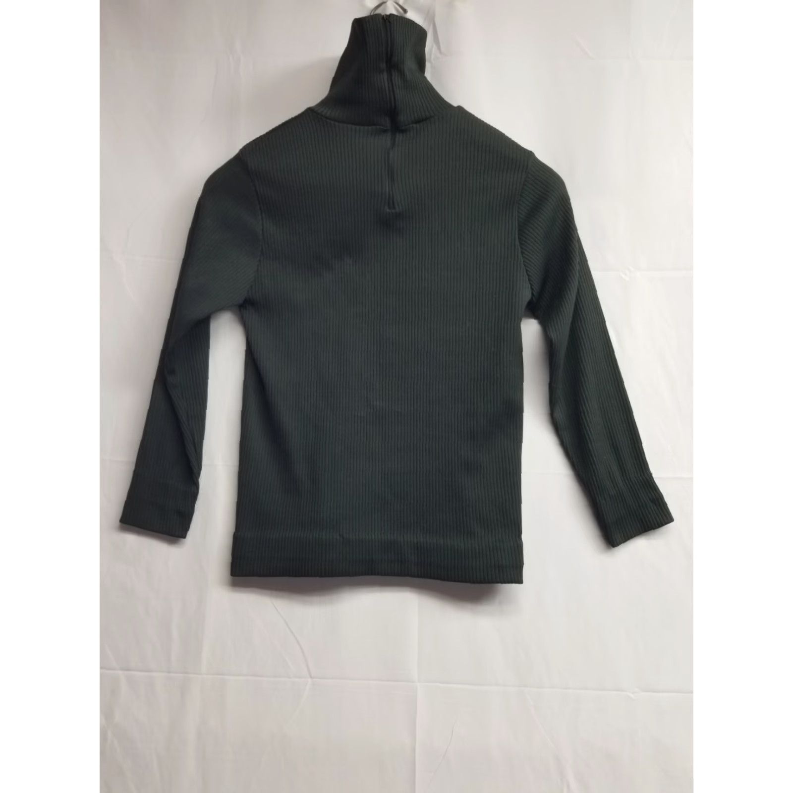 Vintage Japan Made Flak Fashion's Women's Sweatshirt Pullover Green Gray Size Medium Size M / US 6-8 / IT 42-44 - 2 Thumbnail