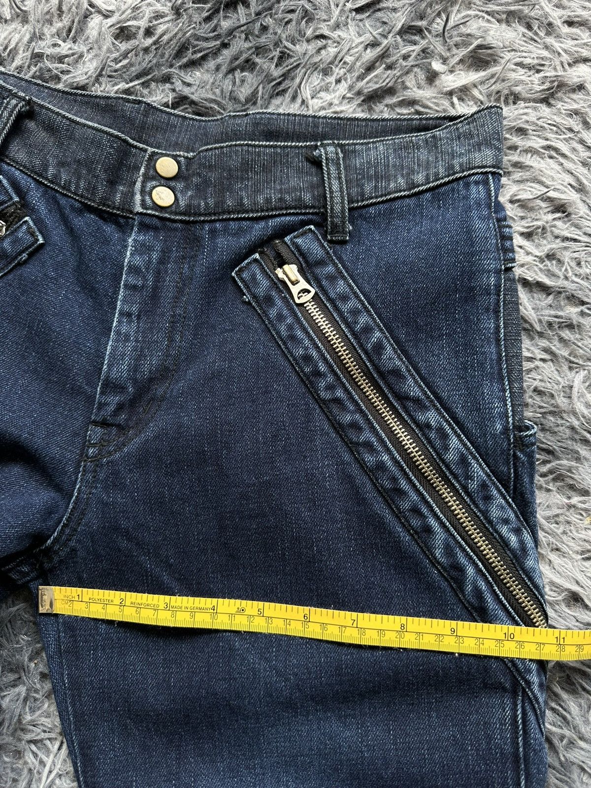 Japanese Brand Bloomy Asterisk hybrid indigo dyed denim Size US 31 - 17 Thumbnail