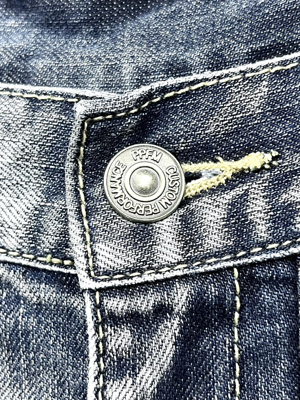 PPFM 🔥FYE🔥90’s PPFM Punk Curve Leg Custom Performance Jeans Size US 31 - 16 Thumbnail