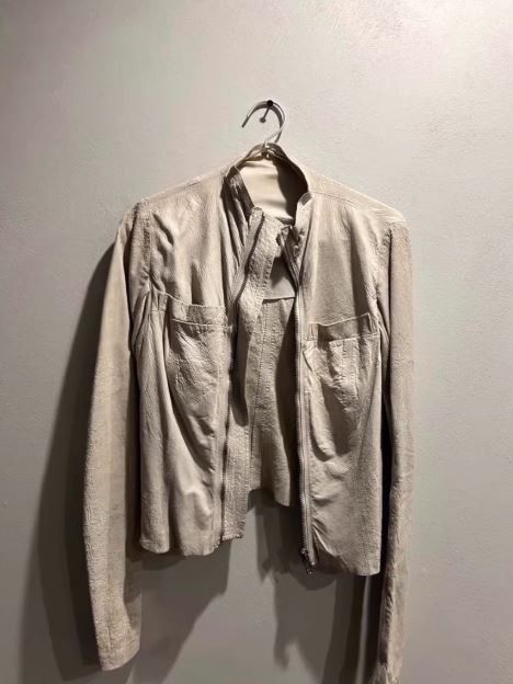 Rick Owens Rick Owens lamp leather jacket Size S / US 4 / IT 40 - 2 Thumbnail