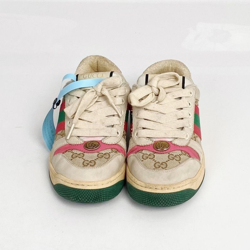 Gucci Gucci Screener Low-Top Sneakers for Men - Size US 5.5 / EU 38 - 3 Thumbnail