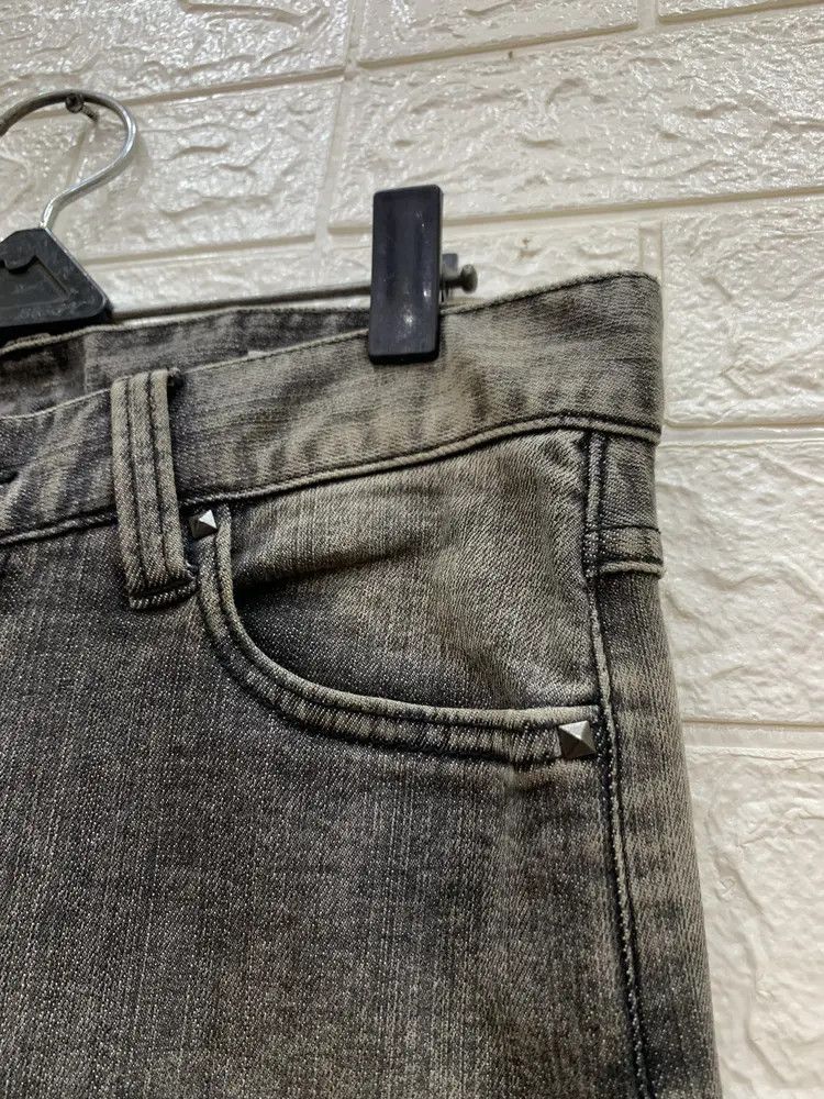 Japanese Brand Semantic design studded distressed jeans Size US 32 / EU 48 - 6 Thumbnail