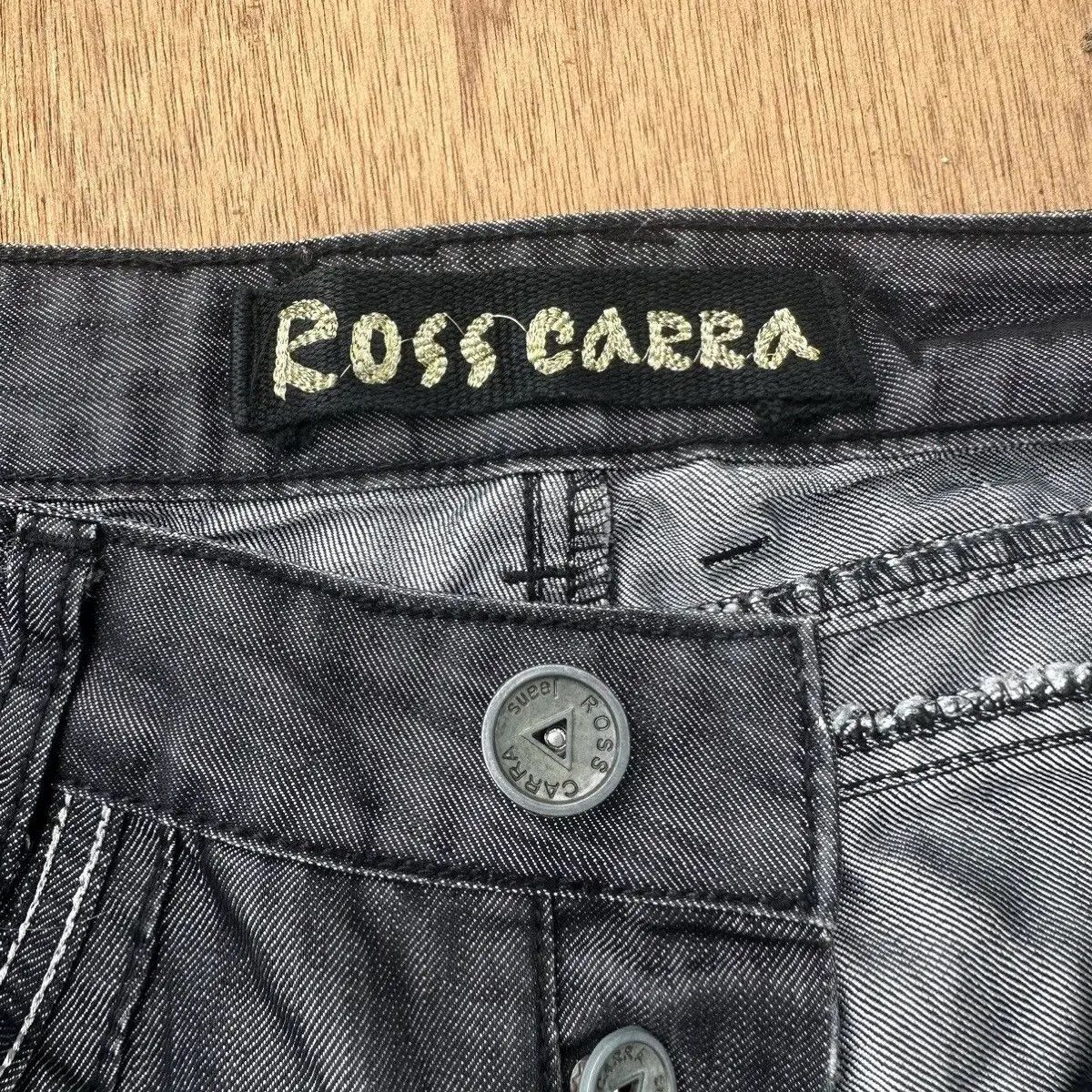 If Six Was Nine ROSSA CARRA JEANS BUTTONFLY DOUBLE BONES VERY RARE PANTS W32 Size US 32 / EU 48 - 7 Thumbnail