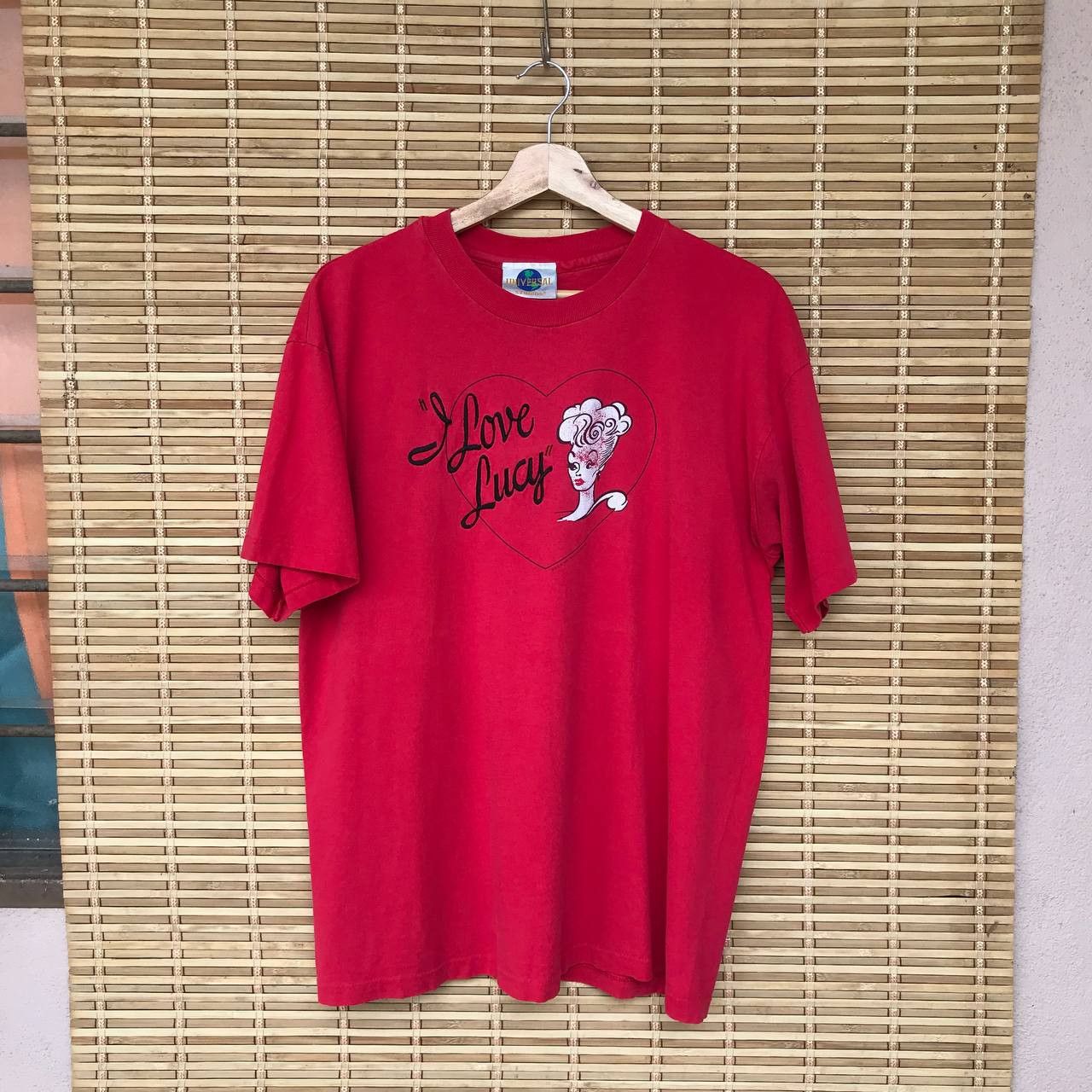 Vintage VINTAGE 1991 LOVE LUCY UNIVERSAL STUDIOS USA CARTOON MOVIE Size US L / EU 52-54 / 3 - 1 Thumbnail