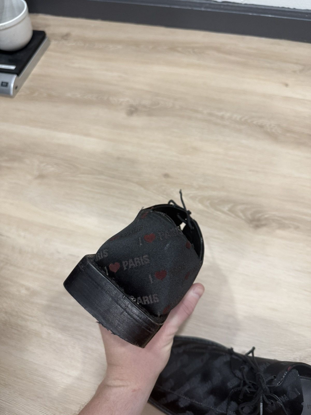 Balenciaga Balenciaga I Heart Paris Canvas Loafers Size US 11 / EU 44 - 7 Thumbnail