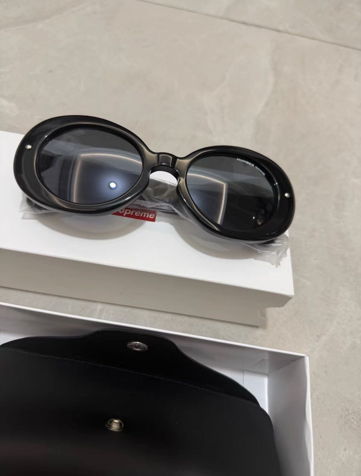 Supreme Supreme Stretch Sunglasses Iridescent Purple | Grailed