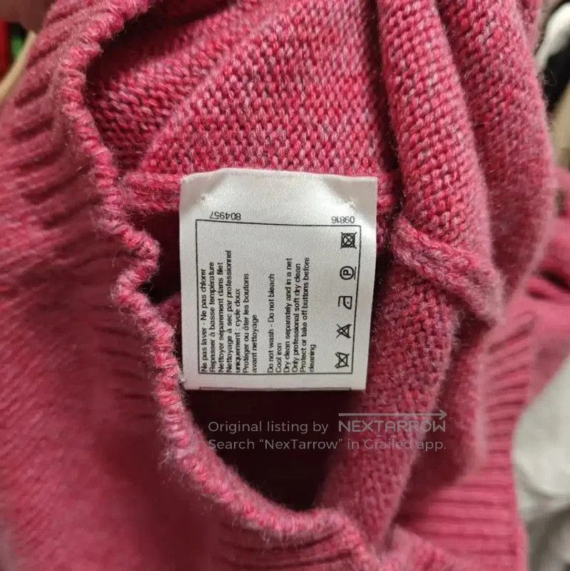 Chanel Chanel Pink Wool Pullover Sweater for Women . Size L / US 10 / IT 46 - 4 Thumbnail