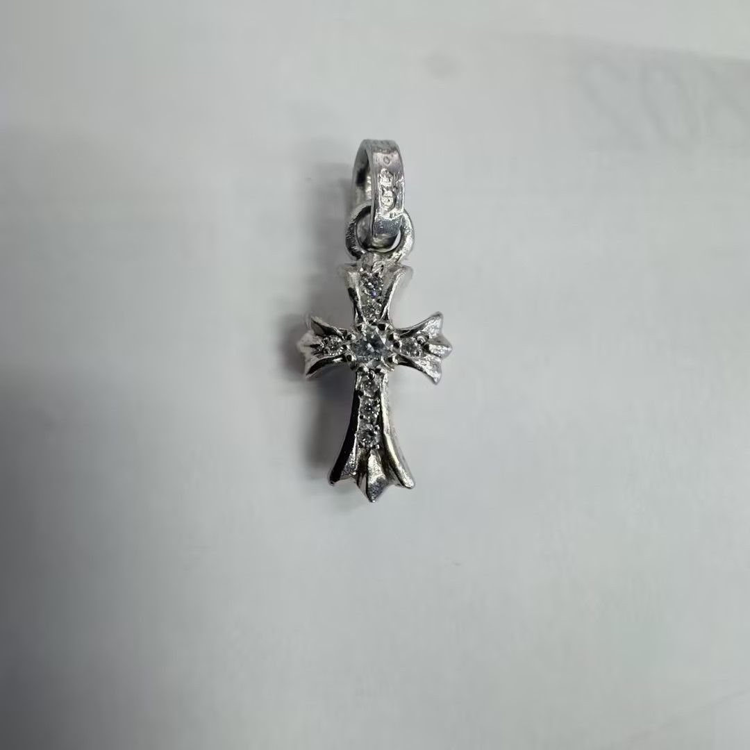 Chrome Hearts Chrome Hearts 18K White Gold Diamonds Babyfat Charm Size ONE SIZE - 10 Thumbnail