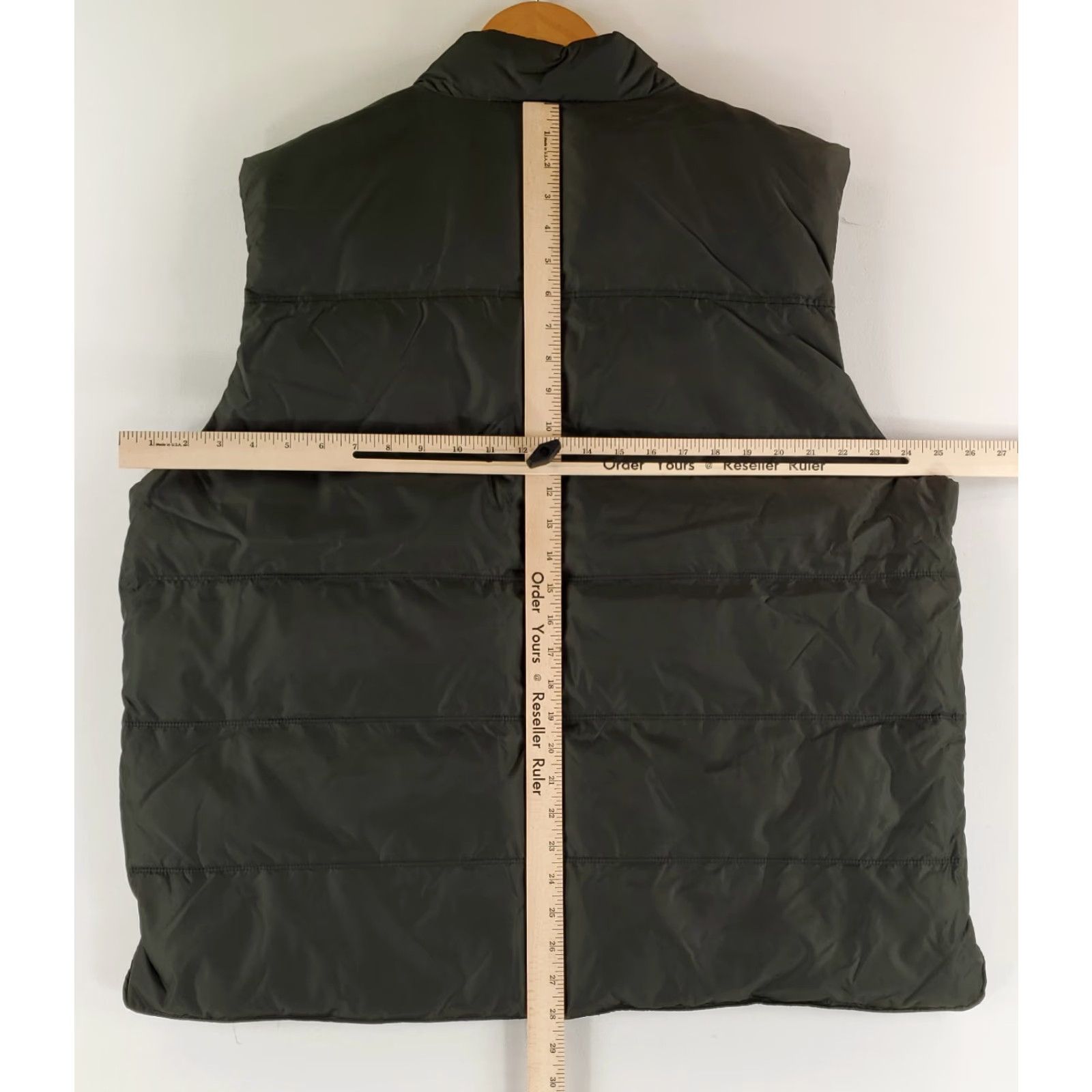 Orvis VINTAGE Orvis Full Zip Down Vest Puffer Green Mens XL Size US XL / EU 56 / 4 - 7 Thumbnail
