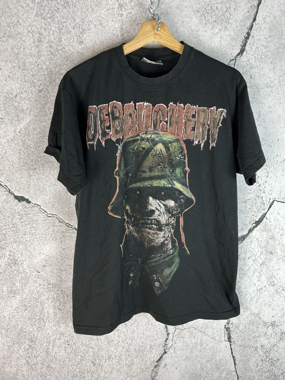 Band Tees Vintage Debauchery Zombie Tee like Cradle Of Filth Size US M / EU 48-50 / 2 - 1 Thumbnail