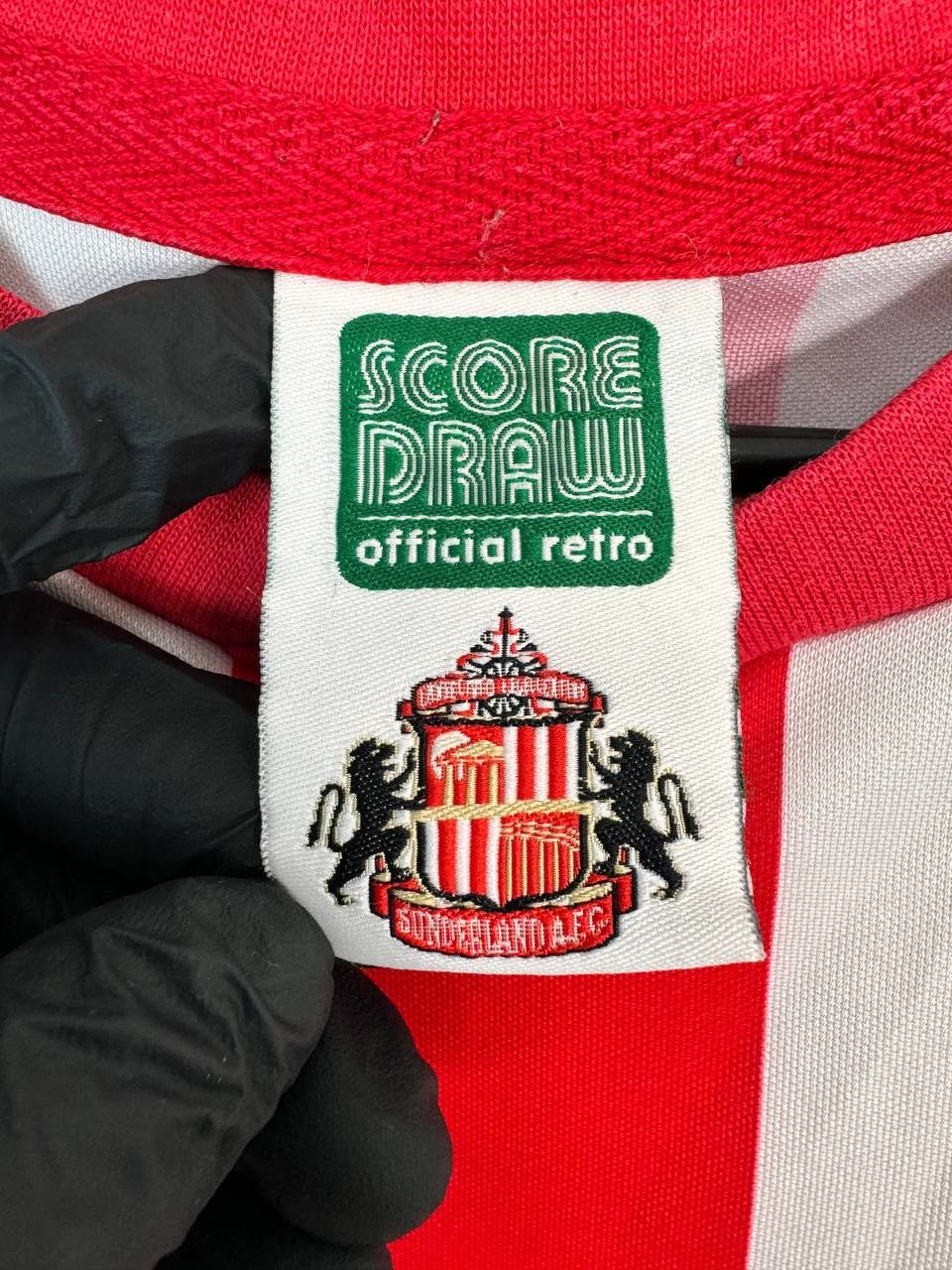 Vintage Sunderland Score Draw Retro Vaux 1989/90 Jersey Shirt Jersey Size US M / EU 48-50 / 2 - 2 Thumbnail