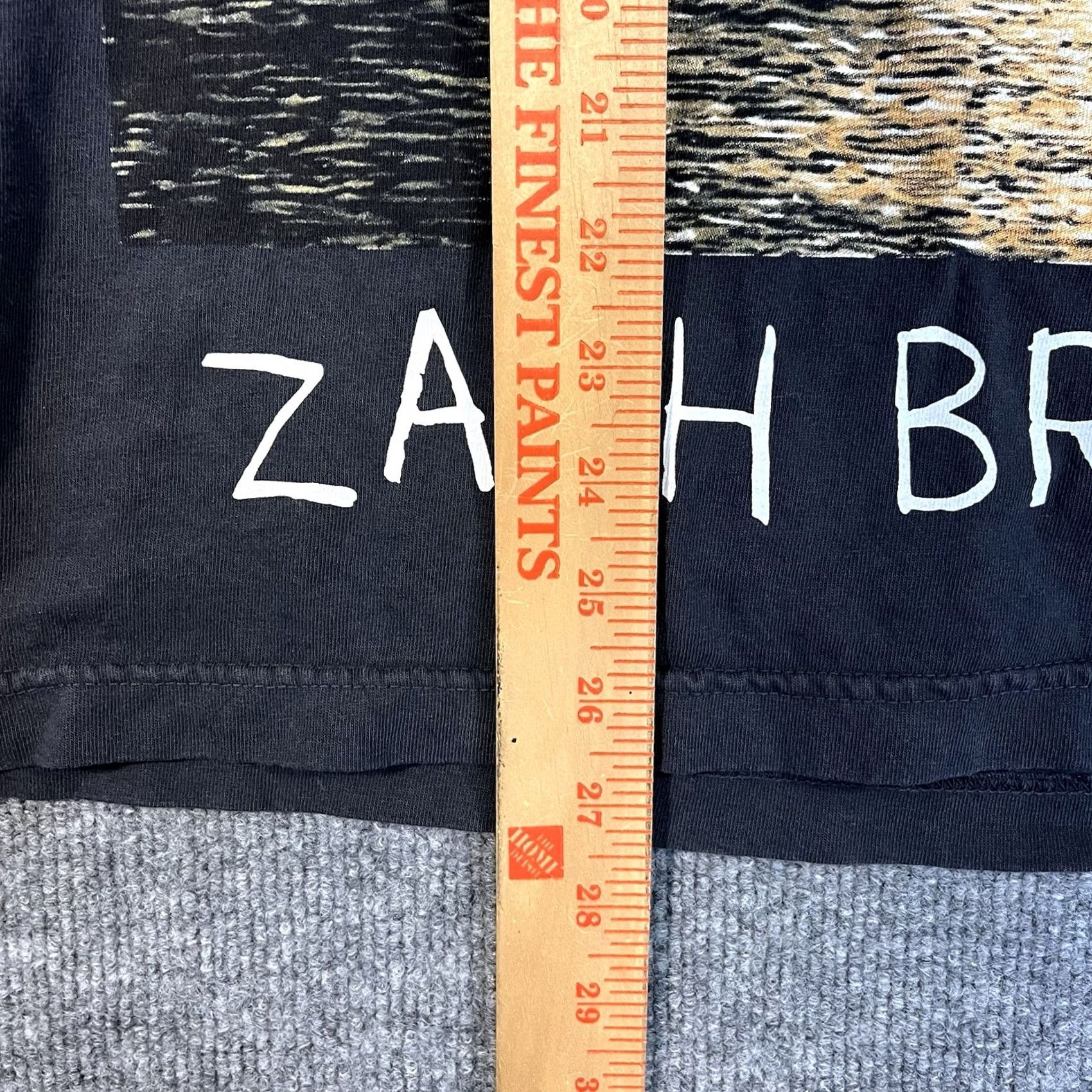 One of These Days VINTAGE Zach Bryan 2024 The Quittin Time Tour Shirt Mens Medium Graphic Black Size US M / EU 48-50 / 2 - 3 Thumbnail