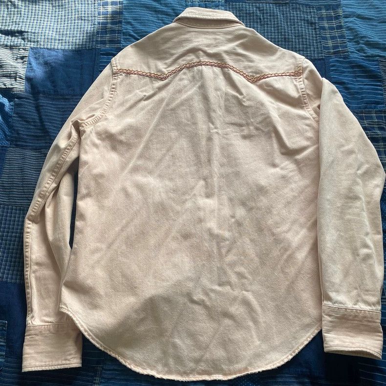 RRL Ralph Lauren RRL Ralph Lauren Old Thick Western Embroidered Silver Butt Size US S / EU 44-46 / 1 - 7 Thumbnail