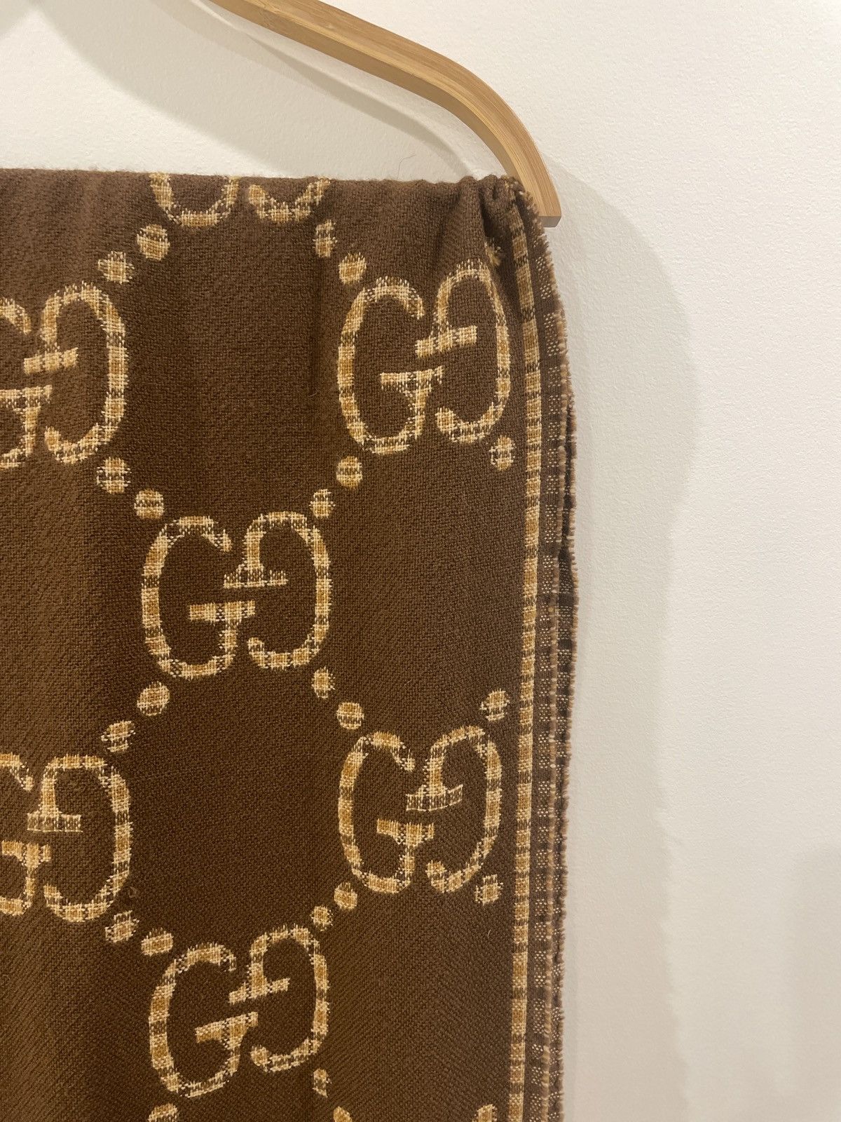 Gucci Gucci double sided wool scarf Size ONE SIZE - 4 Thumbnail