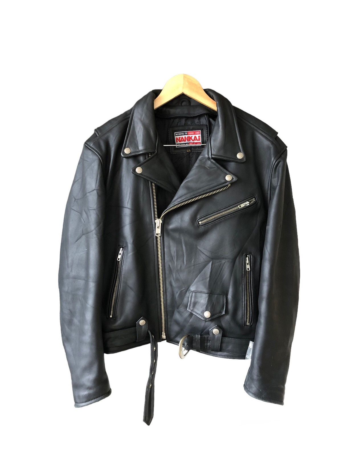 Harley Davidson Vintage Nankai x Harley Davidson Perfecto Leather Jacket Size US XL / EU 56 / 4 - 25 Thumbnail