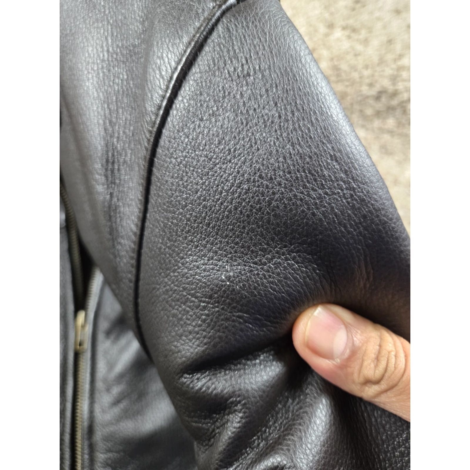 Kenneth Cole VINTAGE Kenneth Cole Leather Bomber Jacket XL Mens Brown Full Zip Pockets Y2K Size US XL / EU 56 / 4 - 5 Thumbnail