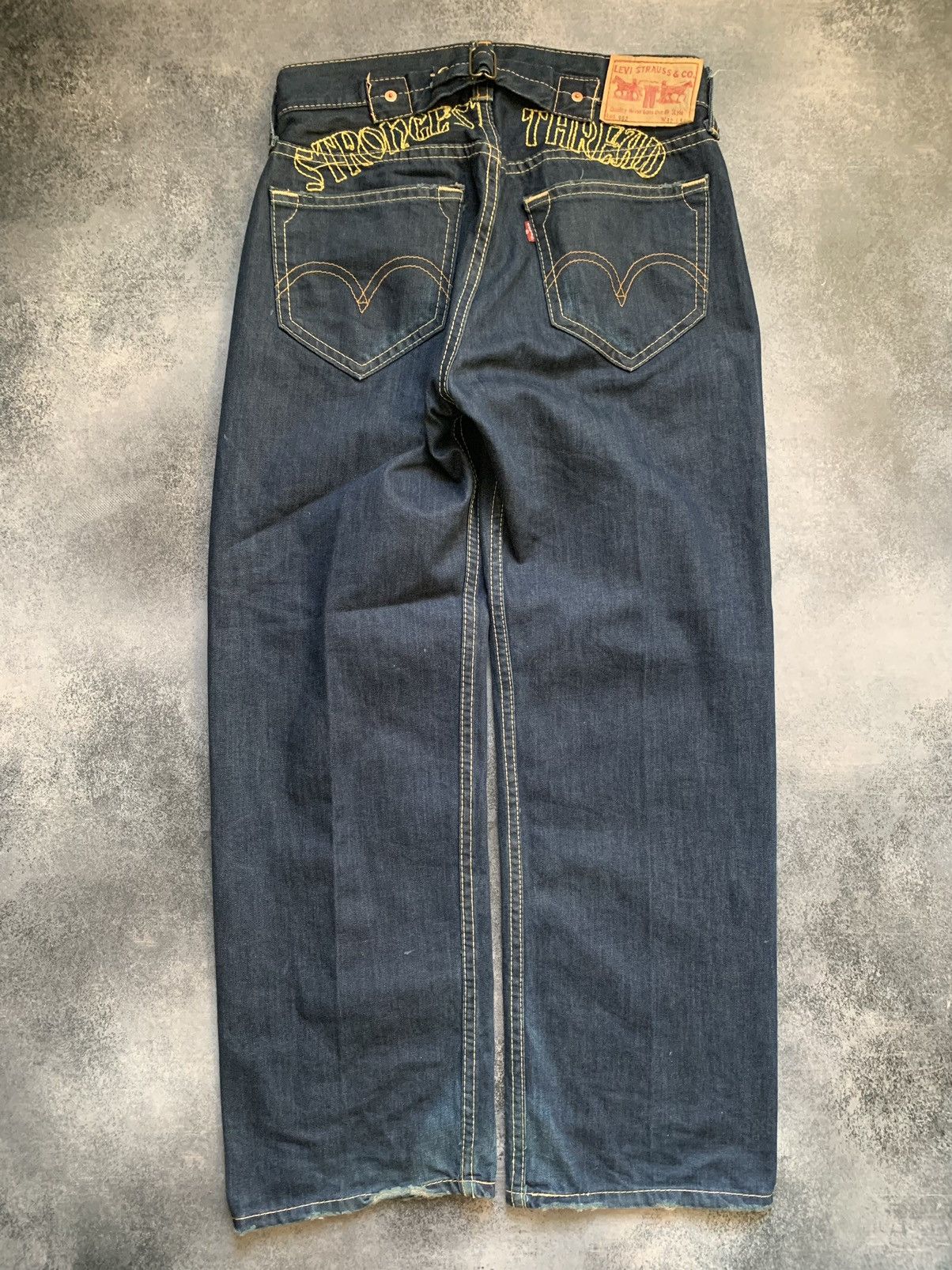 Hysteric Glamour × Levi's Vintage Hysteric Glamour Balenciaga Style Levis Jeans Size US 33 - 4 Thumbnail