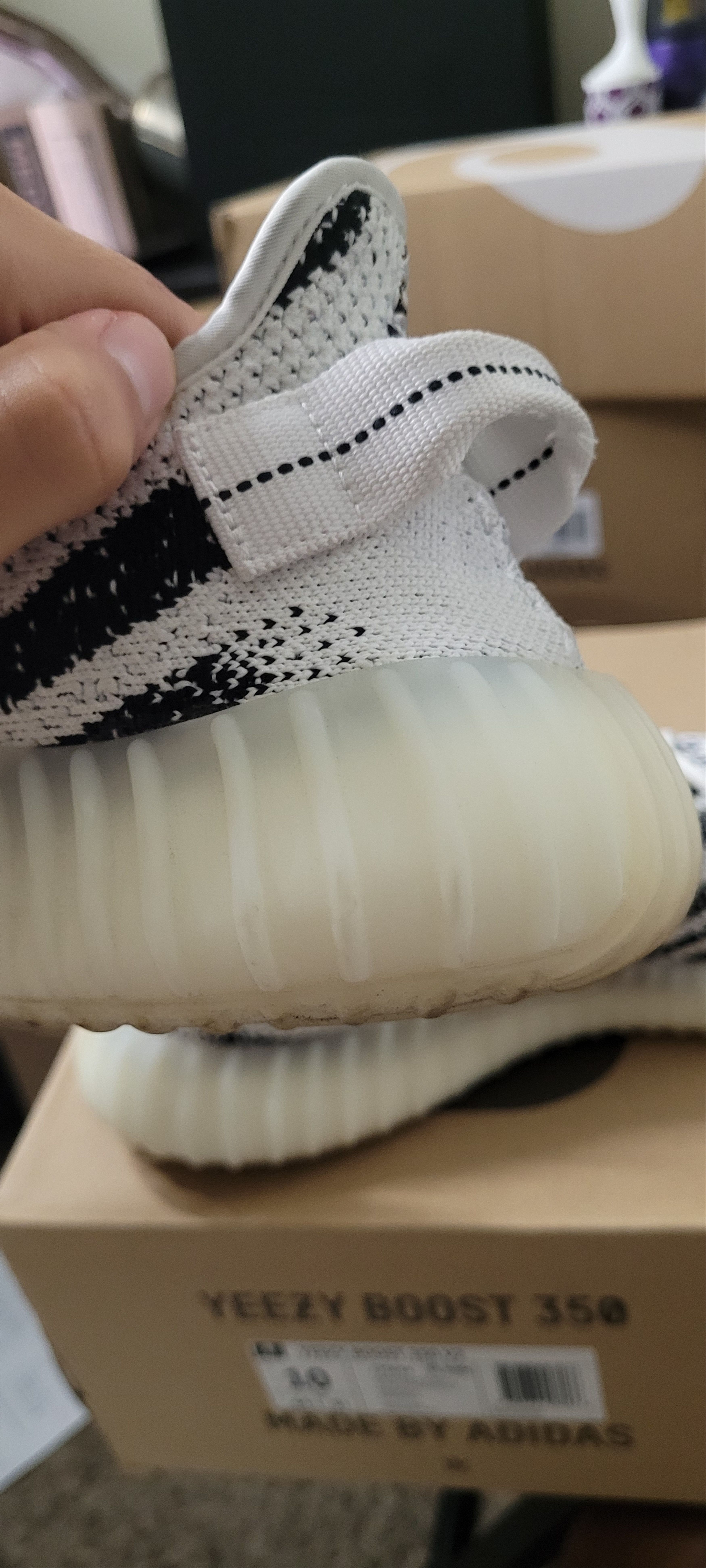 Yeezy Yeezy 350 Boost V2 Zebra Size US 10 / EU 43 - 3 Thumbnail