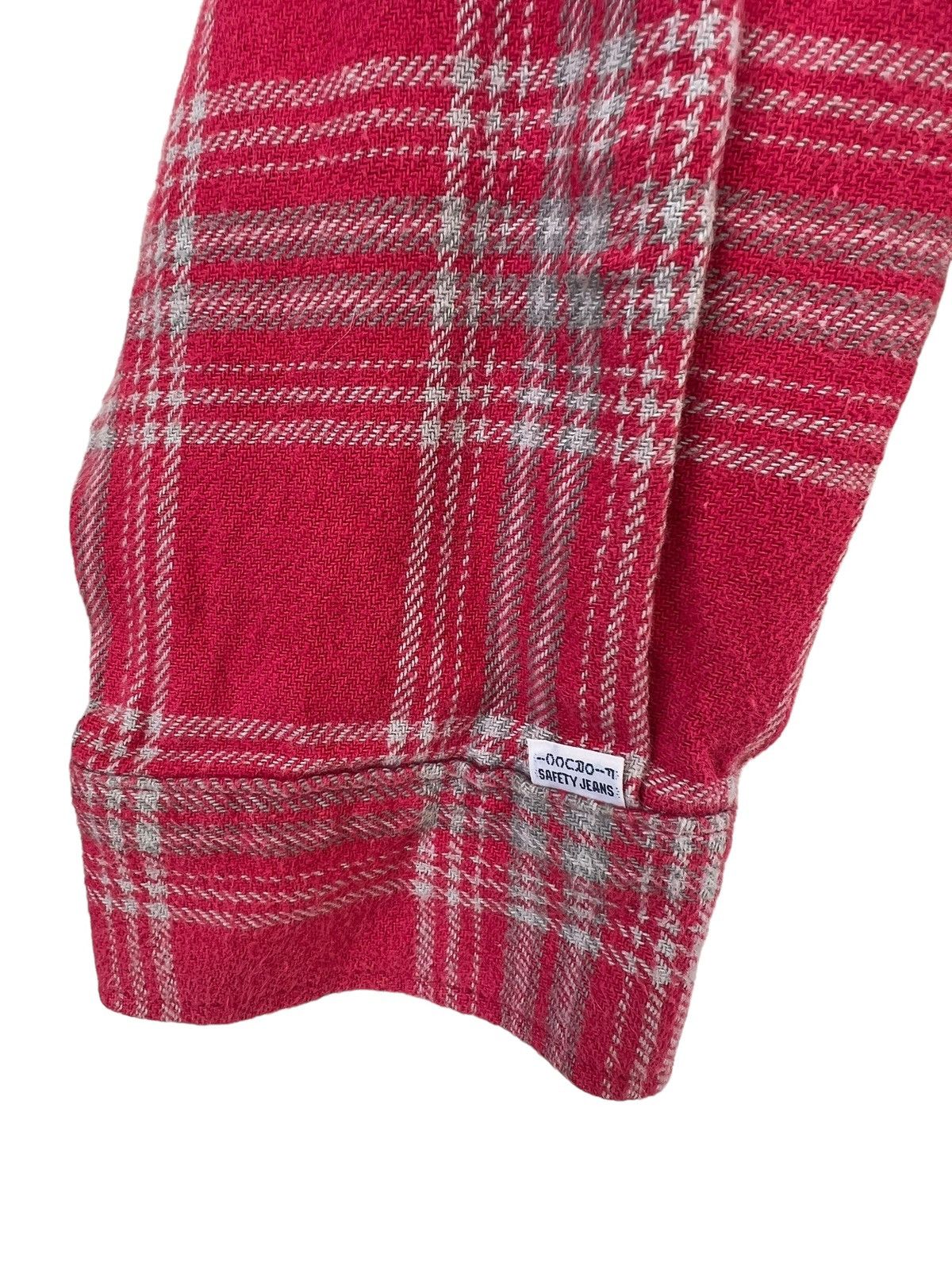 Fiorucci Vintage Fiorucci Safety Jeans Italy Check Flannel Shirt Size US M / EU 48-50 / 2 - 12 Thumbnail