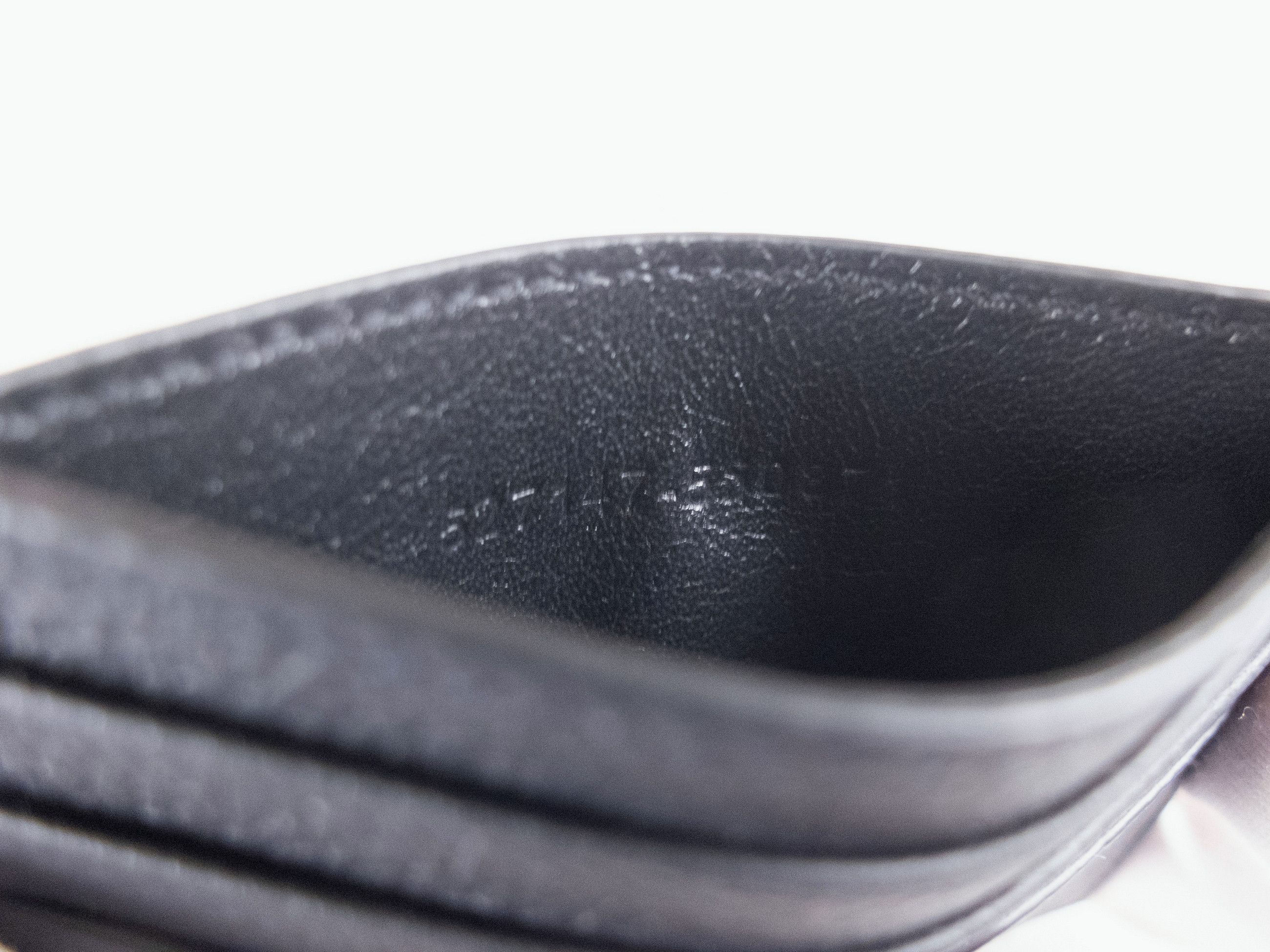Alexander McQueen ALEXANDER MCQUEEN black classic leather card holder q Size ONE SIZE - 6 Thumbnail
