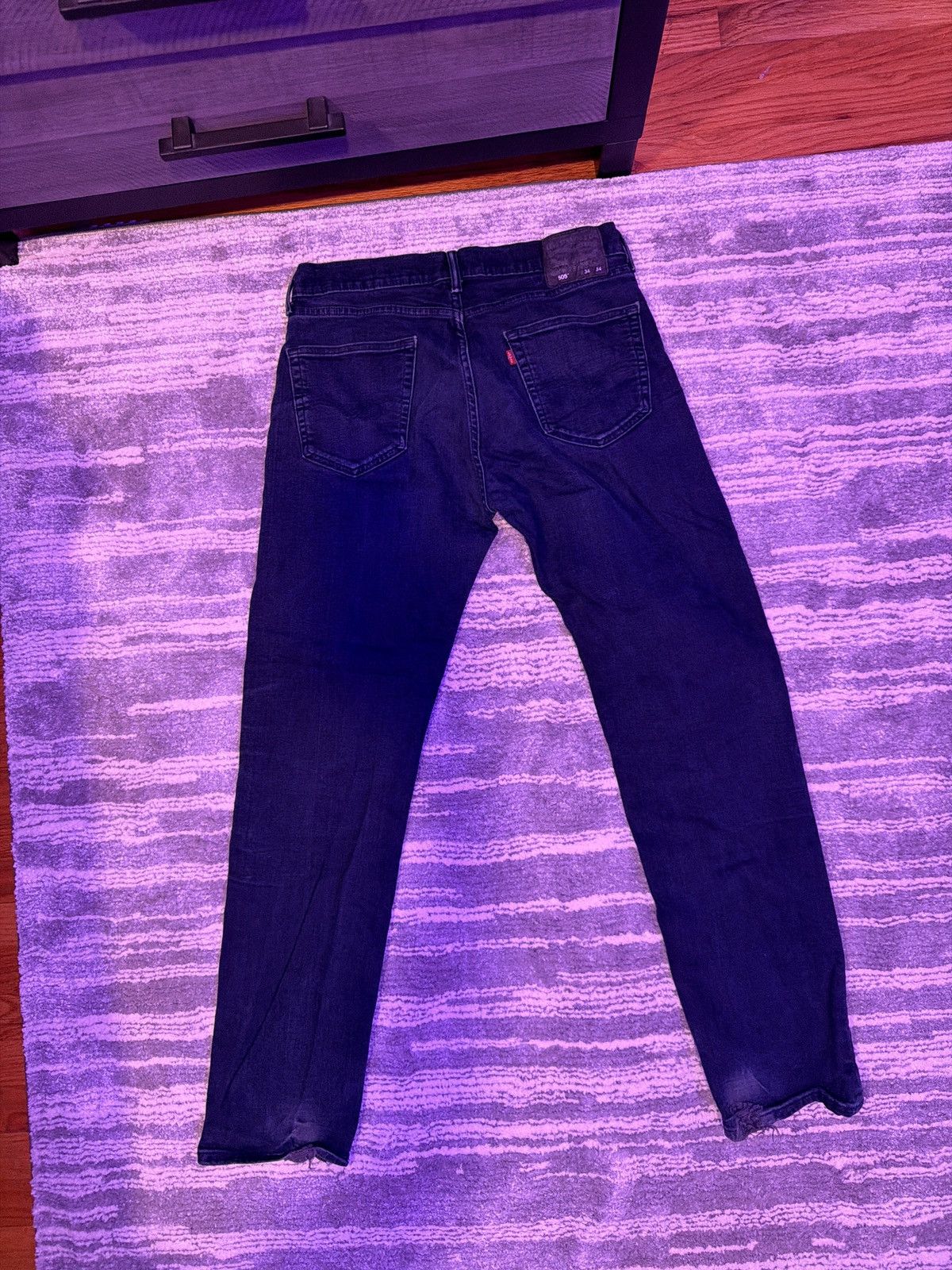Levi's Dark Gray Levi’s Jeans Size US 32 / EU 48 - 2 Thumbnail