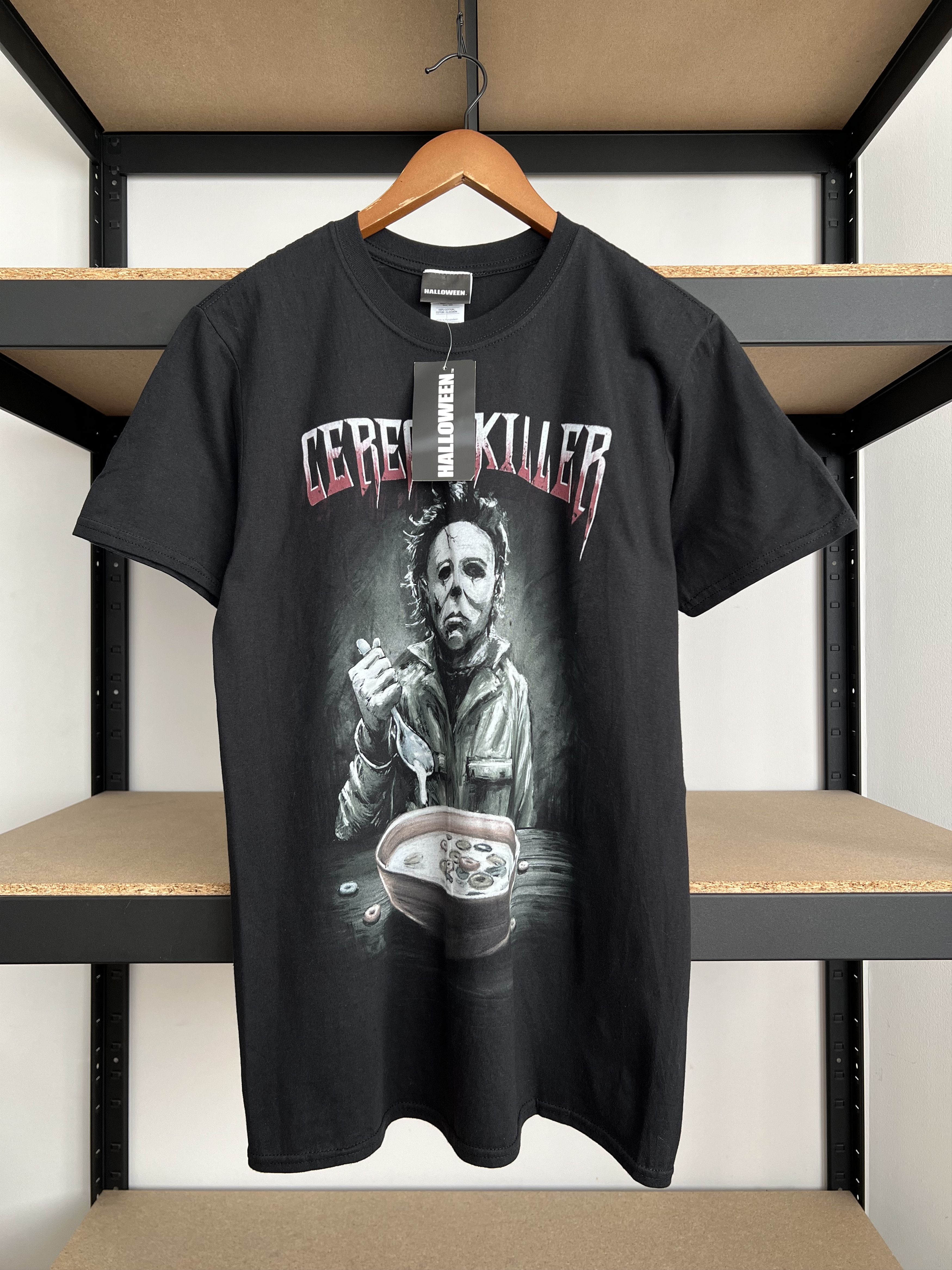 Expert Horror Vintage 2018 Halloween Michael Myers Horror Black T-shirt Size US M / EU 48-50 / 2 - 1 Thumbnail