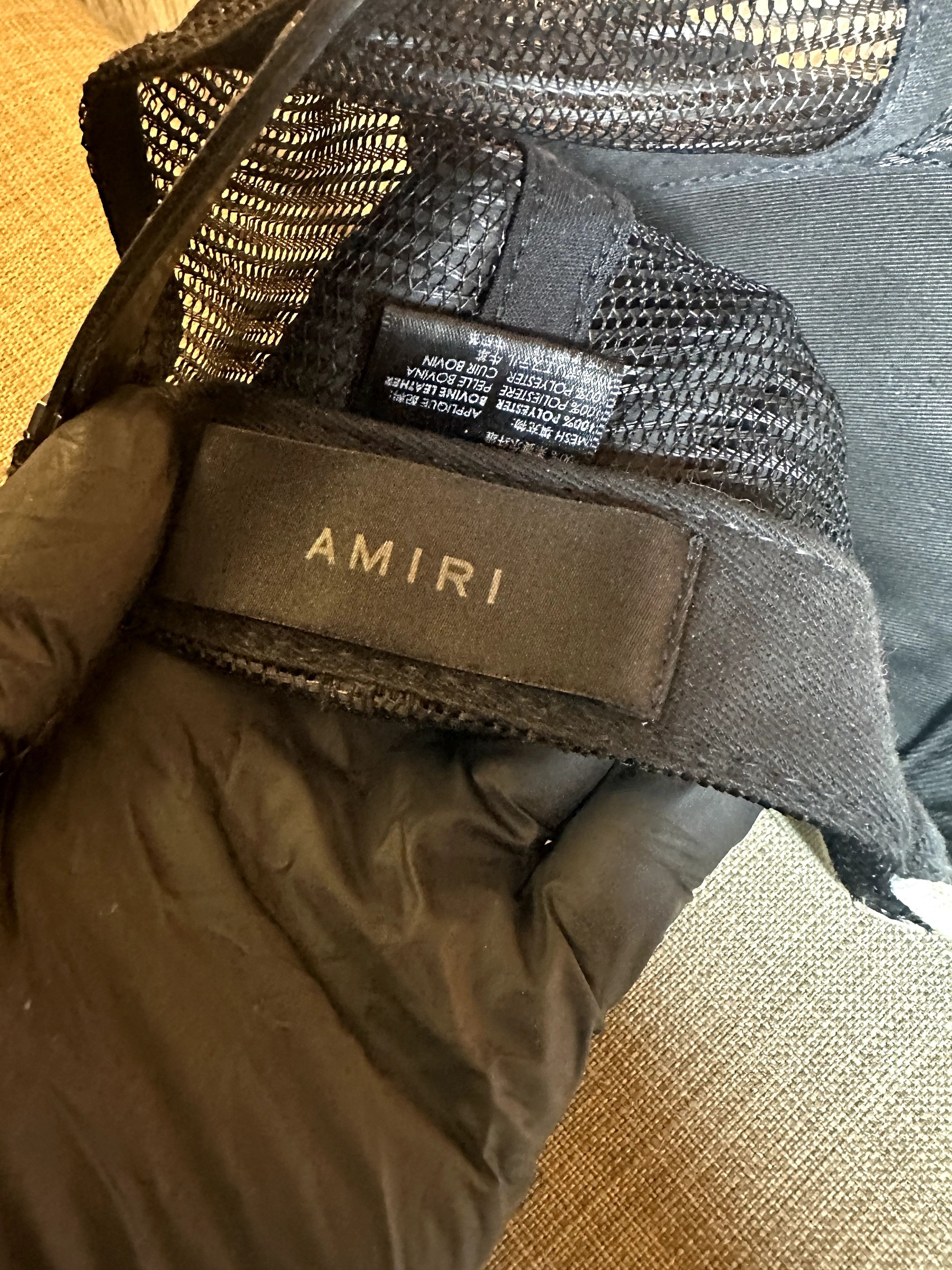 Amiri AMIRI 3 Star Trucker Hat Size ONE SIZE - 7 Thumbnail