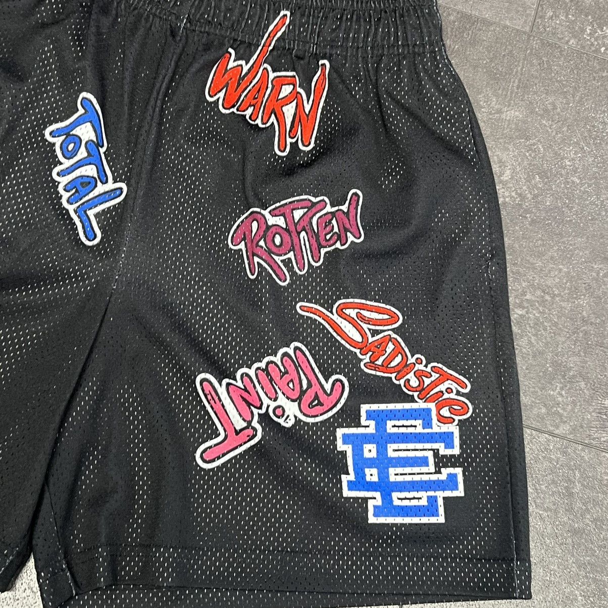 Eric Emanuel × Matty Boy Eric Emanuel x Matty Boy EE Shorts Black/Blue Size US 36 / EU 52 - 3 Thumbnail