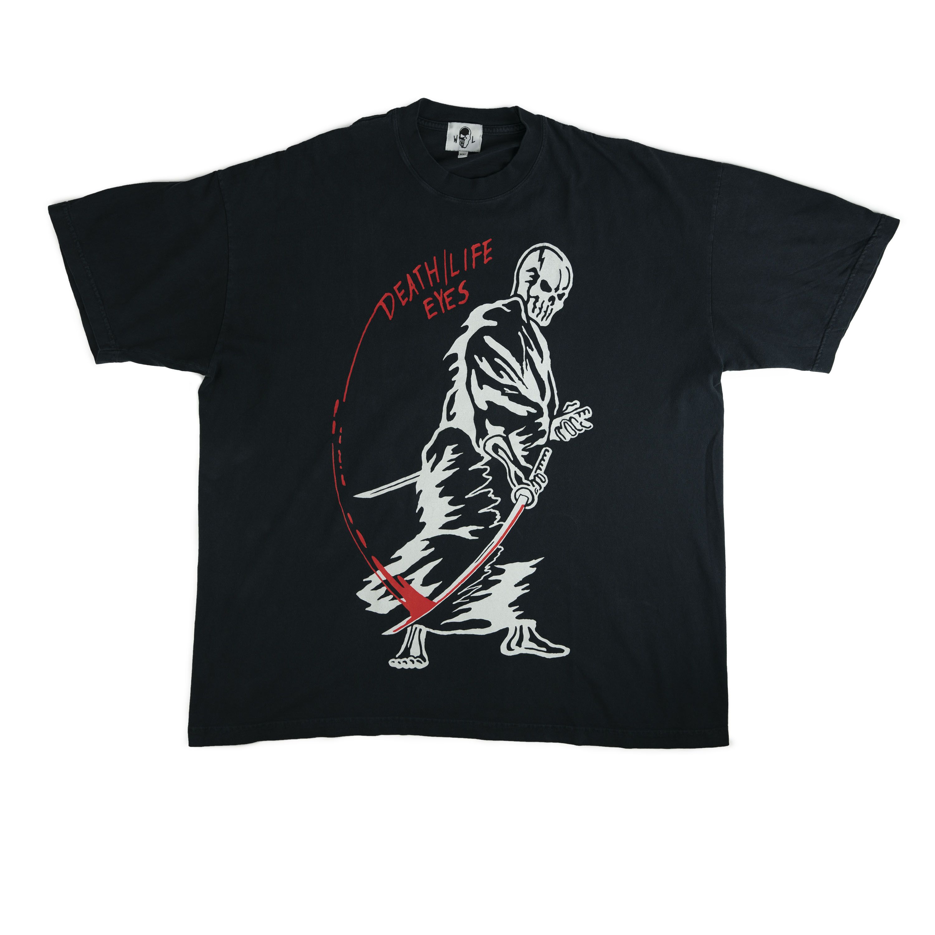Warren Lotas Warren Lotas Death Life Eyes Samurai Tee Shirt Size US XXL / EU 58 / 5 - 1 Thumbnail