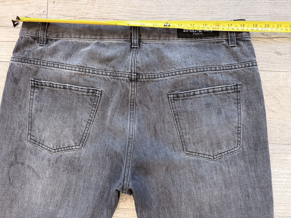 Balmain Decarnin era Washed Black Denim Size US 36 / EU 52 - 6 Thumbnail