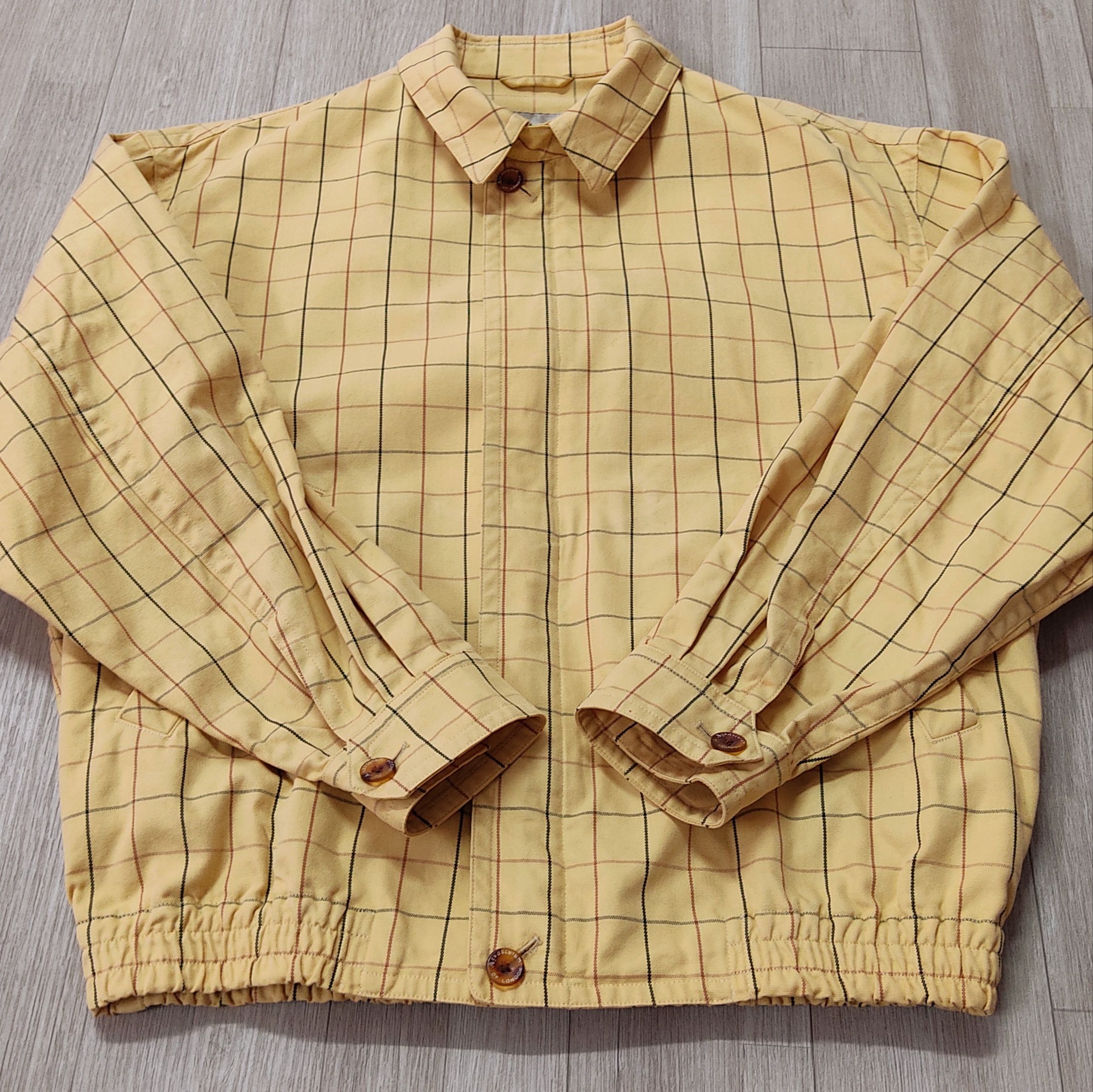 Aquascutum × Japanese Brand × Vintage AQUASCUTUM of LONDON Light Zipper Jacket Size US L / EU 52-54 / 3 - 8 Thumbnail