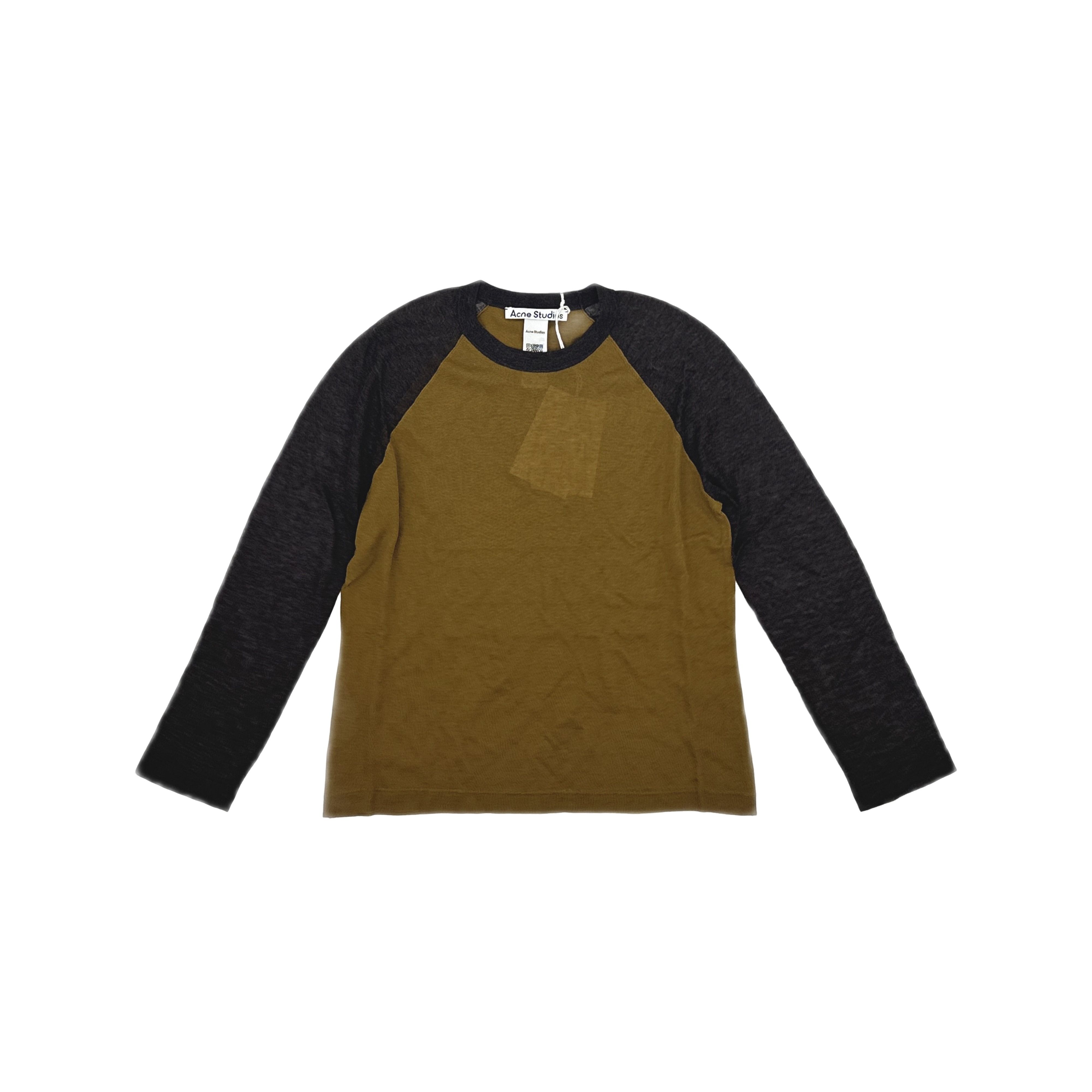 Acne Studios Acne Studios Contrast Raglan Knit Long Sleeve Size L Size L / US 10 / IT 46 - 1 Thumbnail
