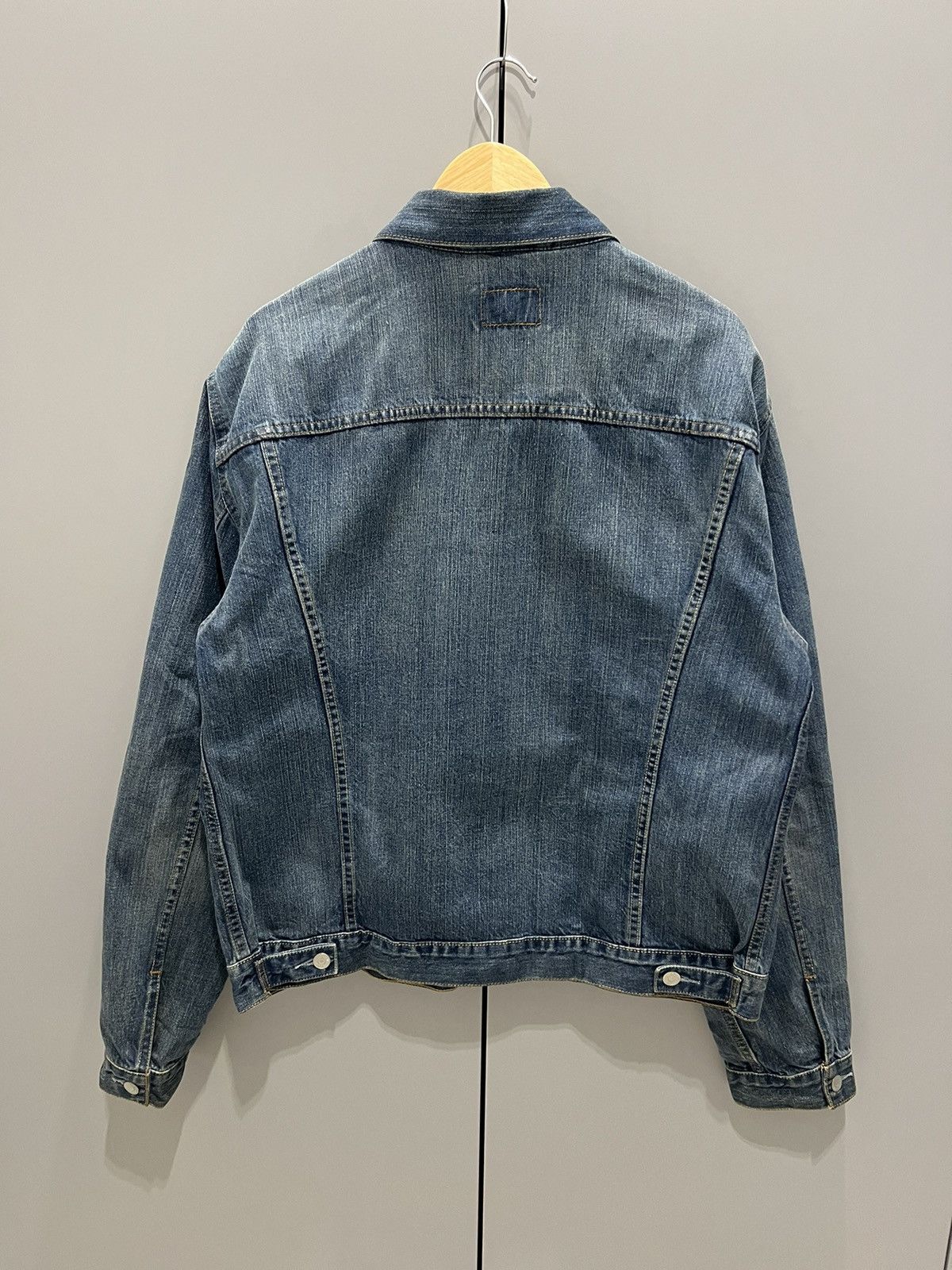 Levi's Vintage Levis Usa Trucker Denim Levis Jeans Jacket Medium Size US XL / EU 56 / 4 - 6 Thumbnail