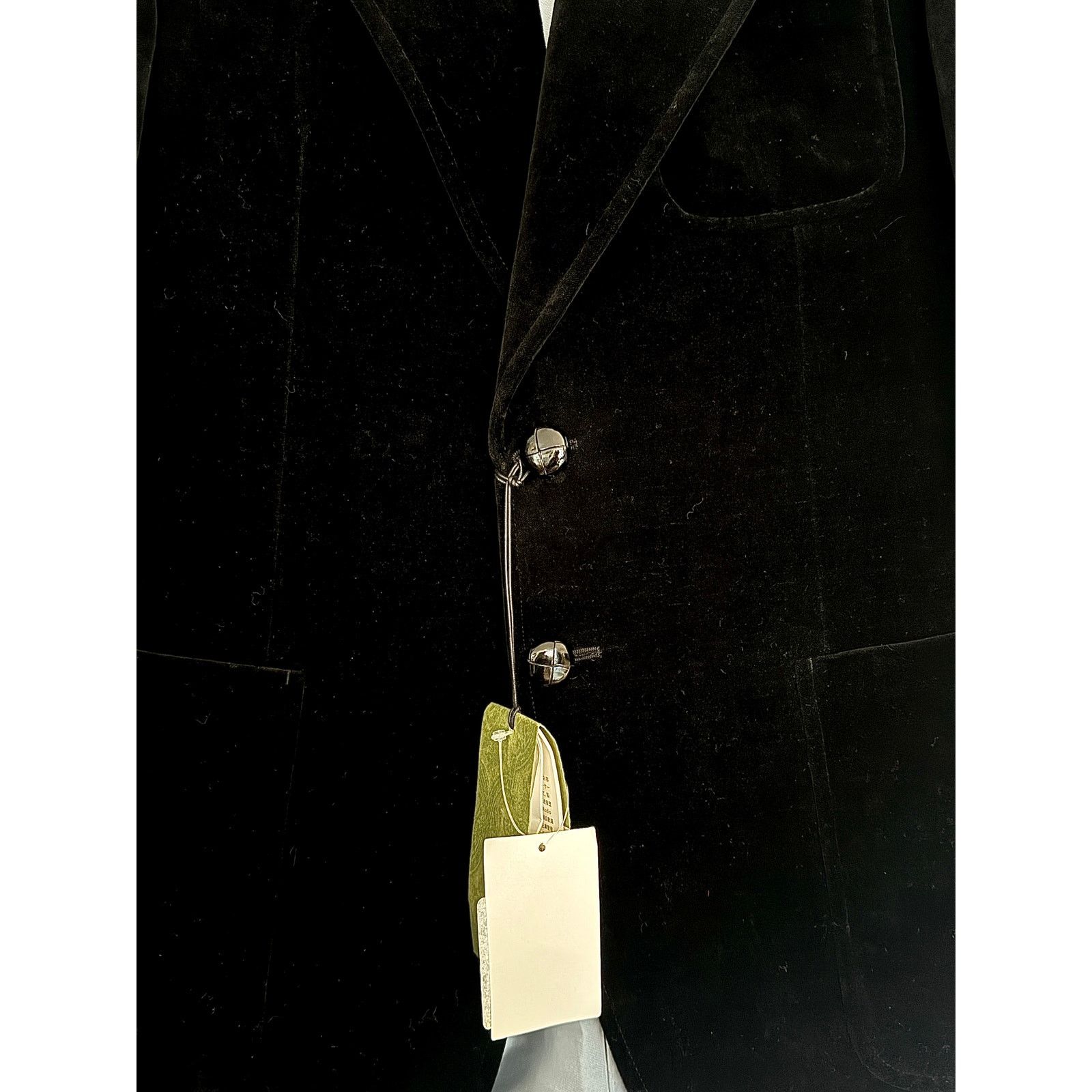 Gucci Gucci NWT Velvet Single-Breasted Blazer Size 46R - 5 Thumbnail