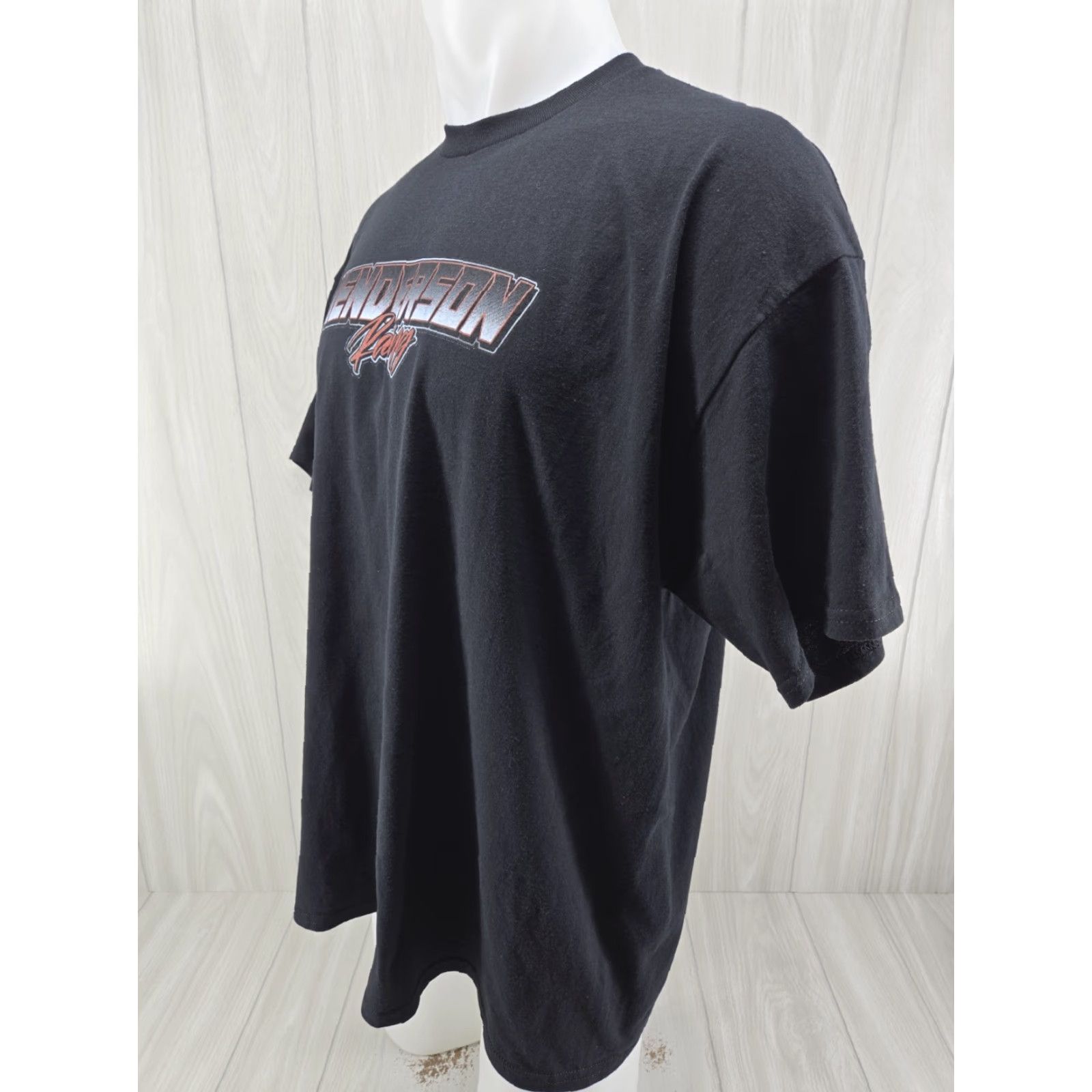 Gildan Chad Henderson Racing Adult Short Sleeve T Shirt 2XL Black Mens Size US XXL / EU 58 / 5 - 5 Thumbnail