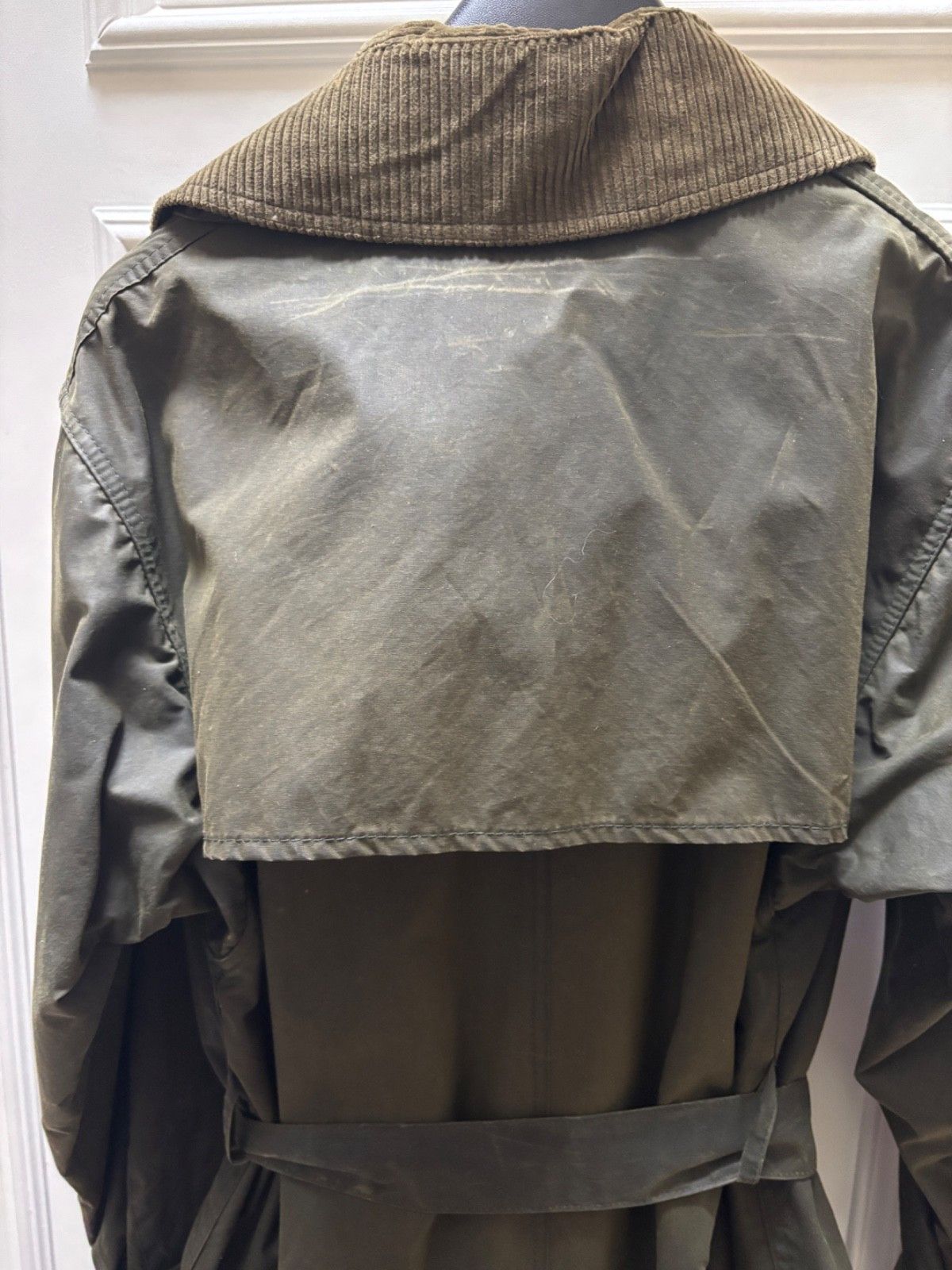 Barbour Limited Edition Vintage '94 A600 Sage Barbour Trench Coat Size US XL / EU 56 / 4 - 9 Thumbnail