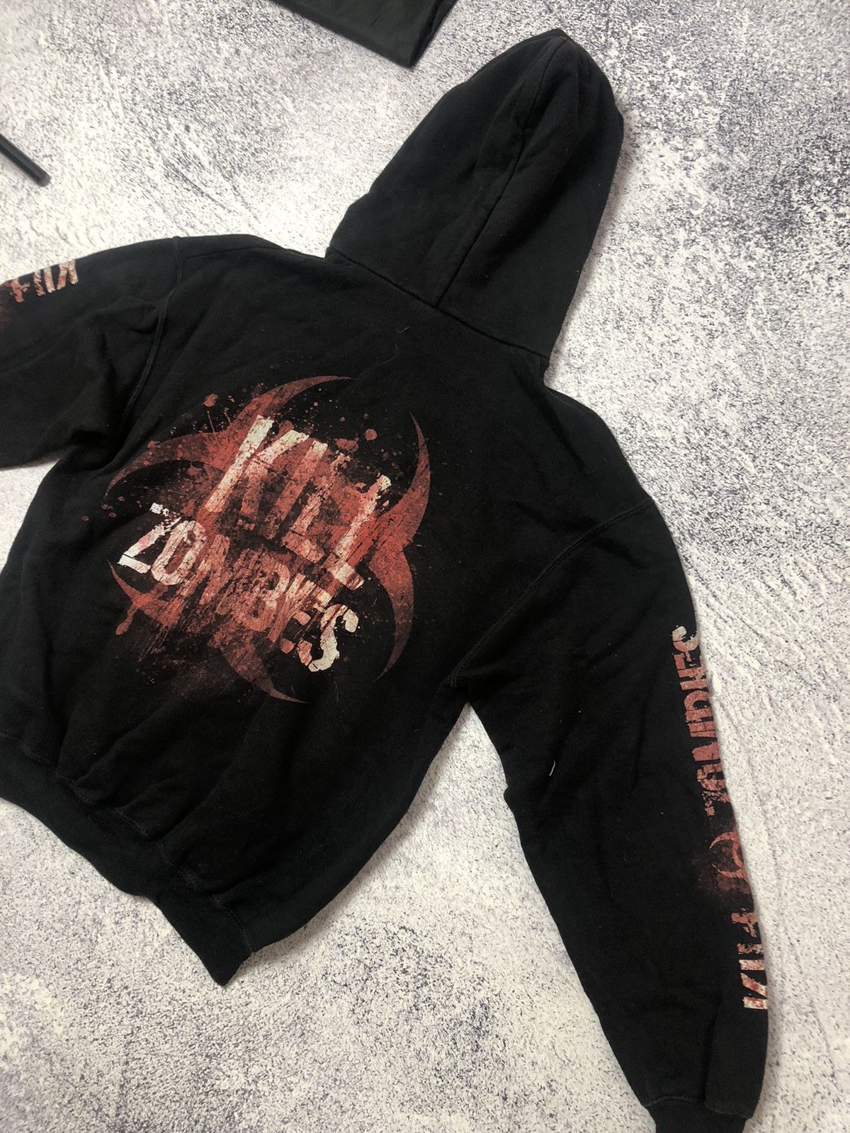 Vintage Vintage men’s merch hoodie Kill Zombies usa size M y2k rare Size US M / EU 48-50 / 2 - 6 Thumbnail