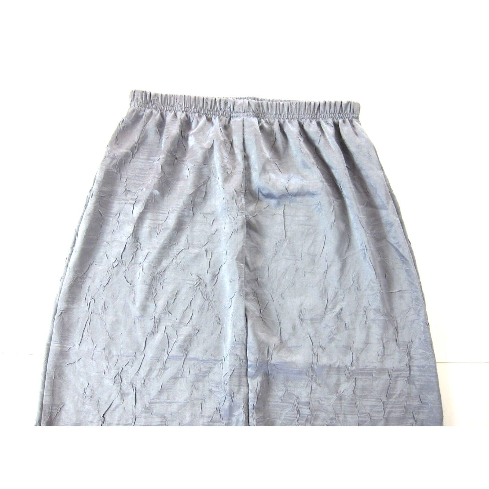 Jantzen VINTAGE NWT Jantzen Silver Grey Crinkle Long Maxi Skirt Pull On M-L Skirt Women Maxi Silver Grey NWT Vintage Jantzen Skirt Pull On Long Maxi Size 32" / US 10 / IT 46 - 5 Thumbnail