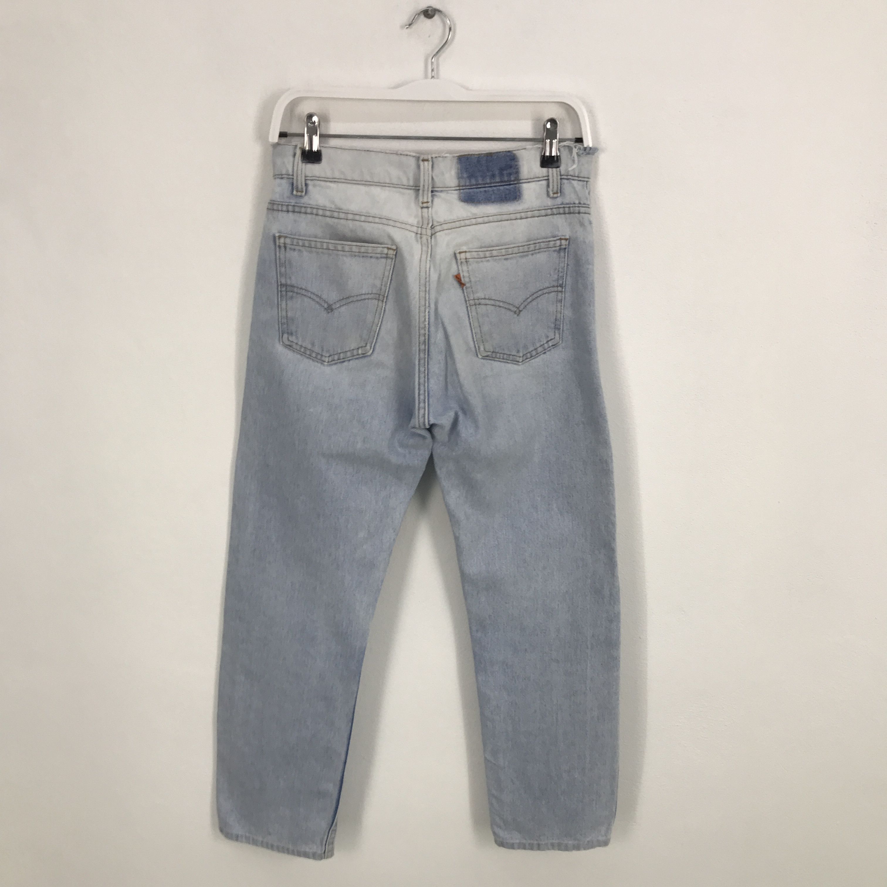Levi's Rare Levi's Orange Tag Distressed Denim Jeans Size US 27 - 4 Thumbnail
