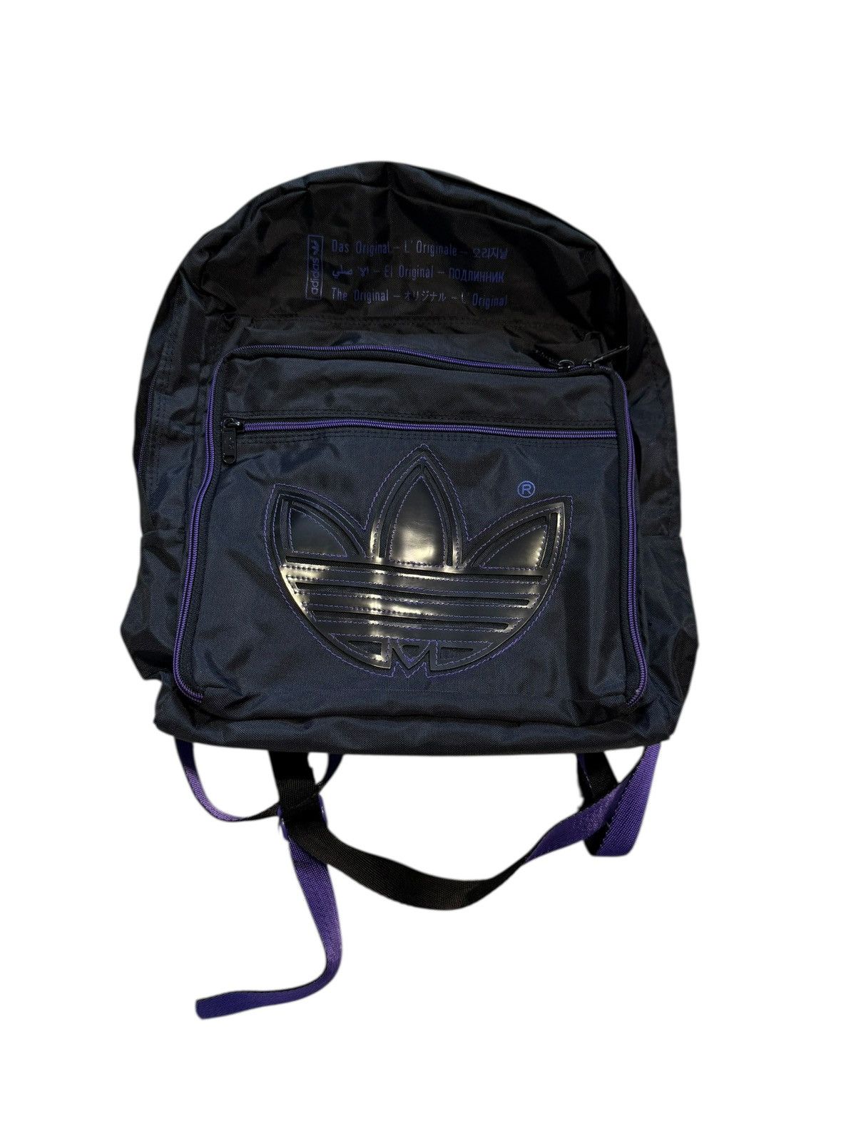Nike × Vintage 1990s Vintage Black Nylon Parachute Backpack | Grailed