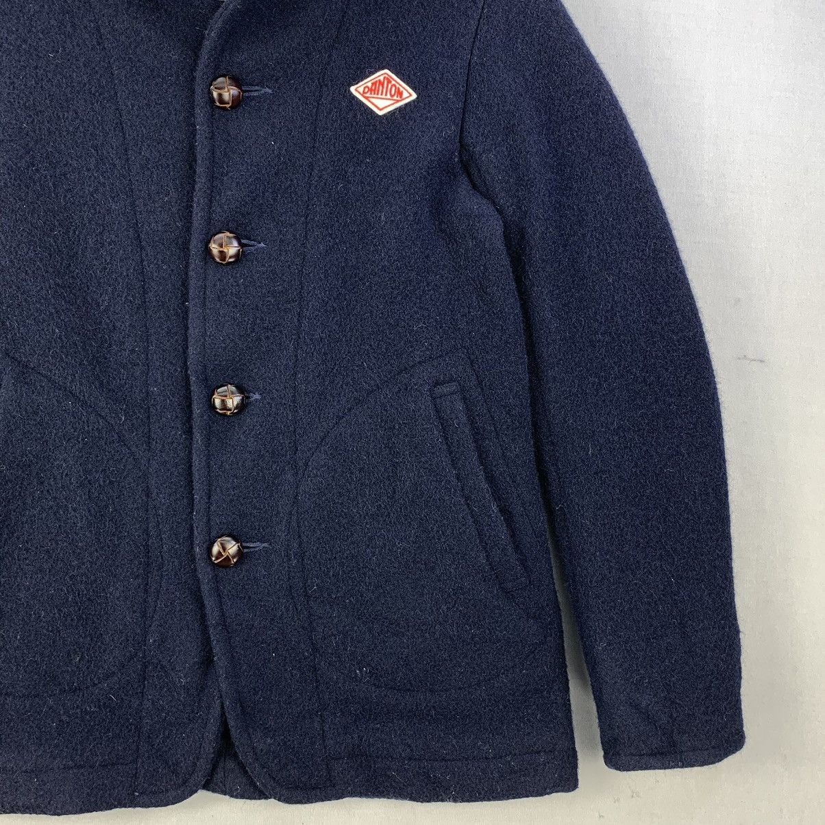 Danton Danton Vetement de Travail Japan Button Up Wool Jacket Size US S / EU 44-46 / 1 - 6 Thumbnail