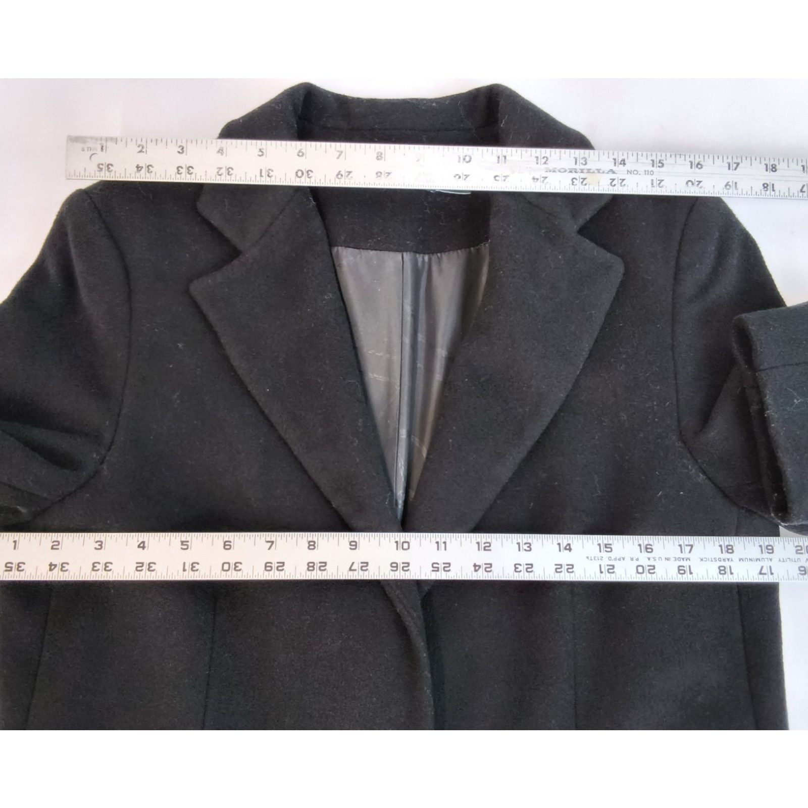 Lauren Ralph Lauren Lauren Ralph Lauren Wool Blend Pea Coat Women's 10 Black Size L / US 10 / IT 46 - 14 Thumbnail