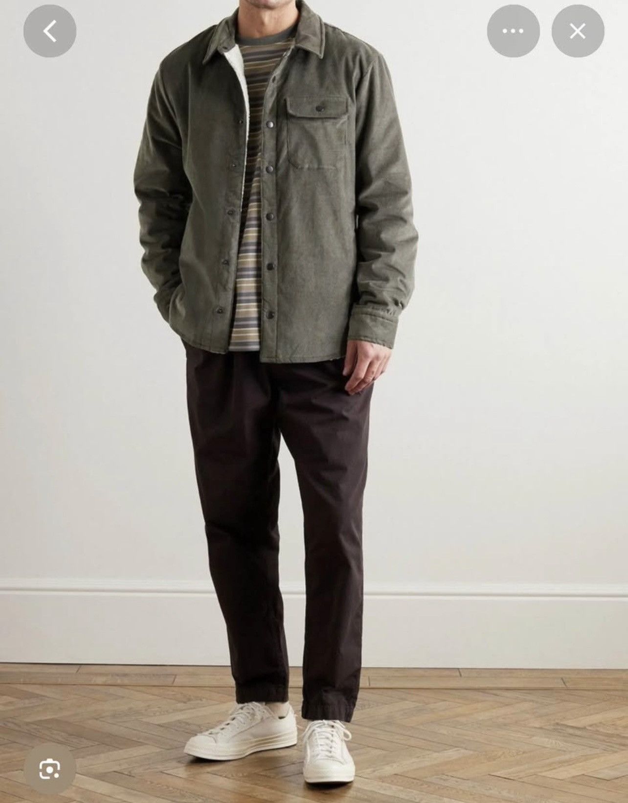 James Perse James perse fleece lined over shirt jacket Size US XL / EU 56 / 4 - 6 Thumbnail