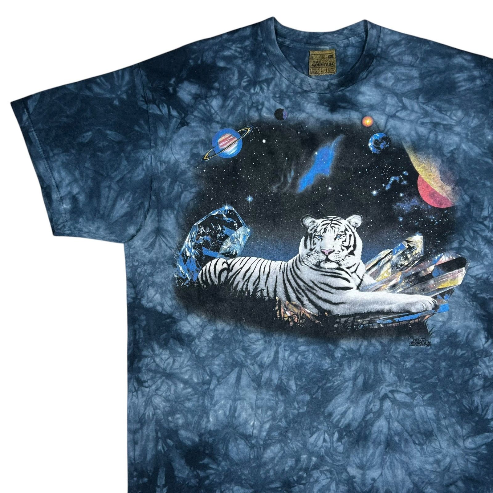 The Mountain 1999 The Mountain Space Tiger Anthony Casat tie dye tee Size US XXL / EU 58 / 5 - 4 Thumbnail