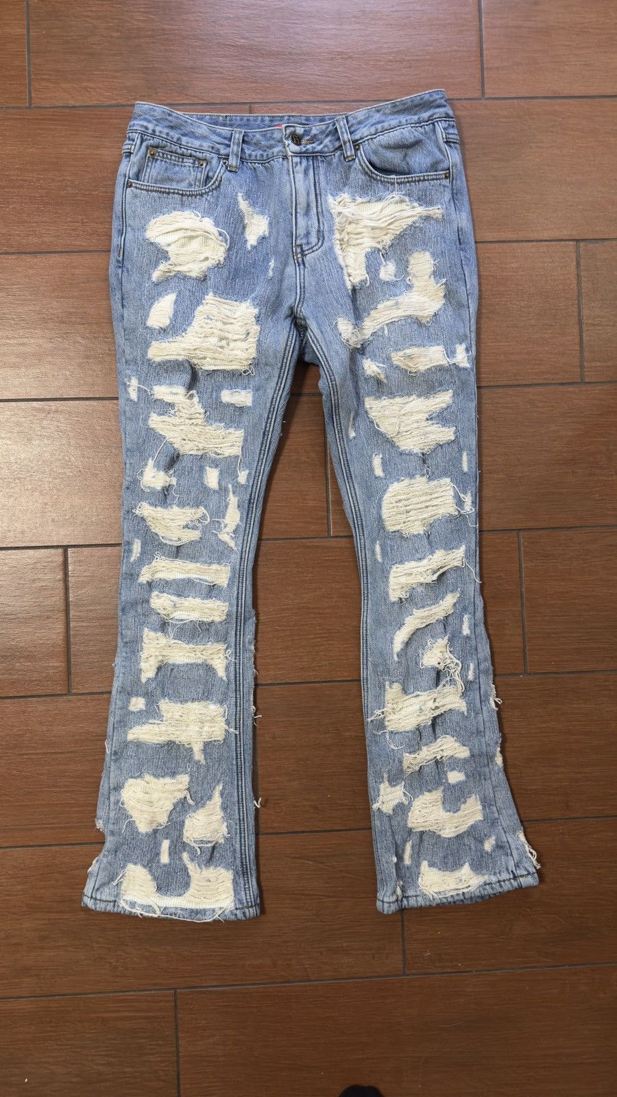 Handmade HANDMADERUST red tag denim Size US 32 / EU 48 - 1 Thumbnail